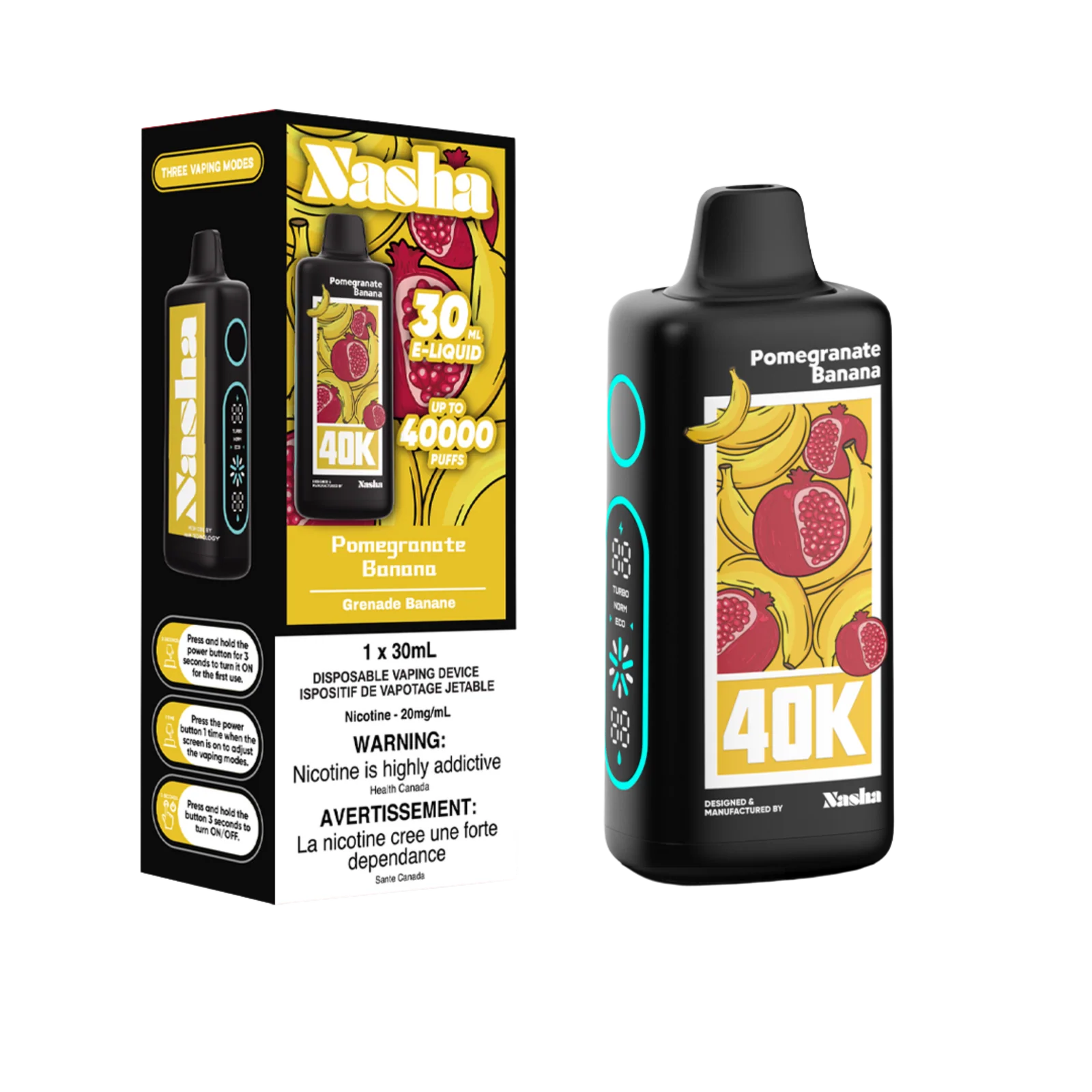 NASHA 40K DISPOSABLE