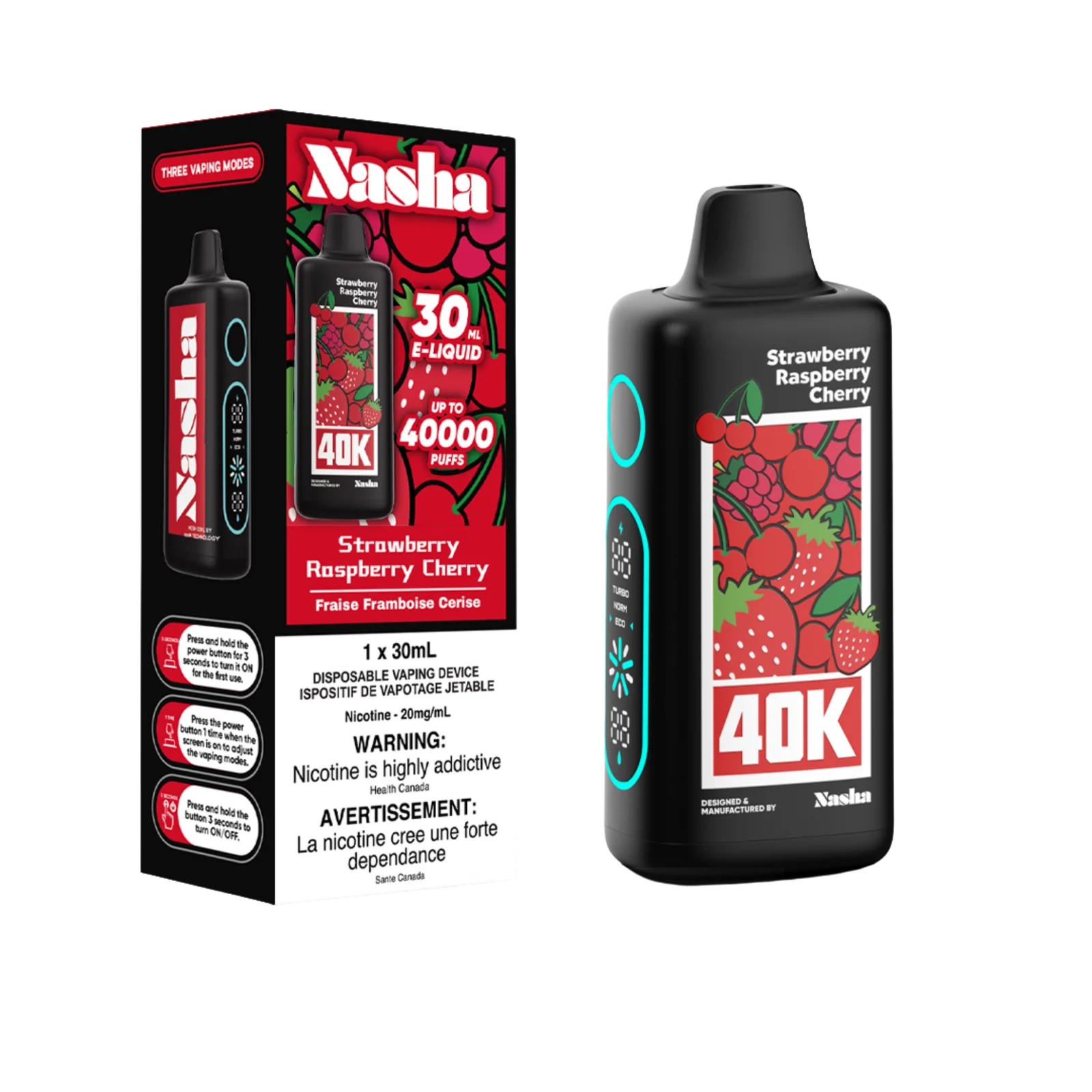 NASHA 40K DISPOSABLE