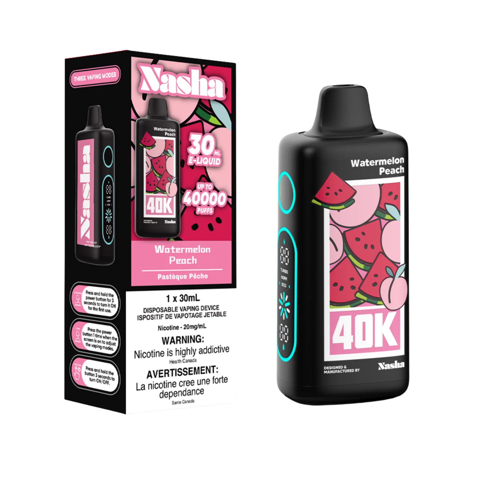 NASHA 40K DISPOSABLE