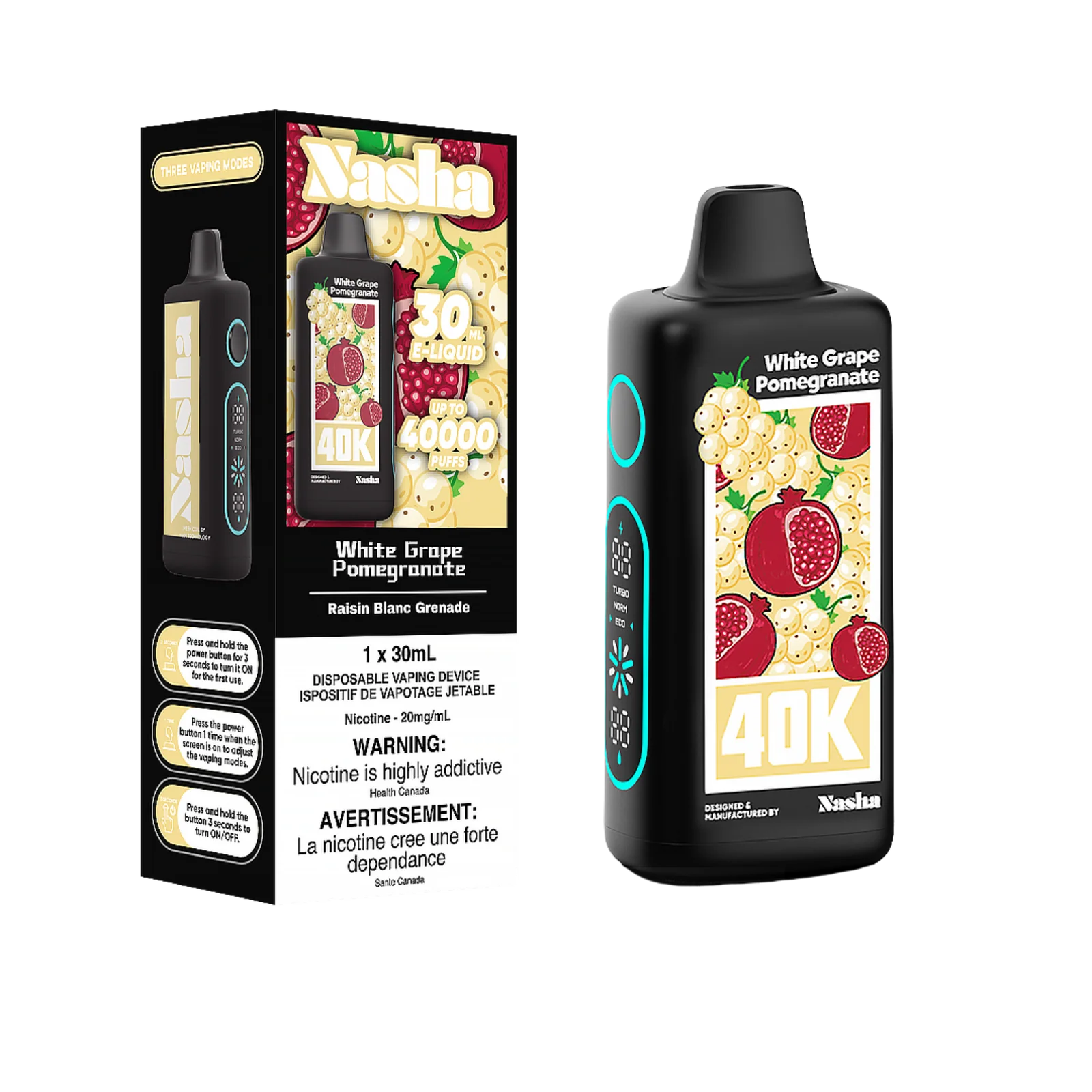 NASHA 40K DISPOSABLE