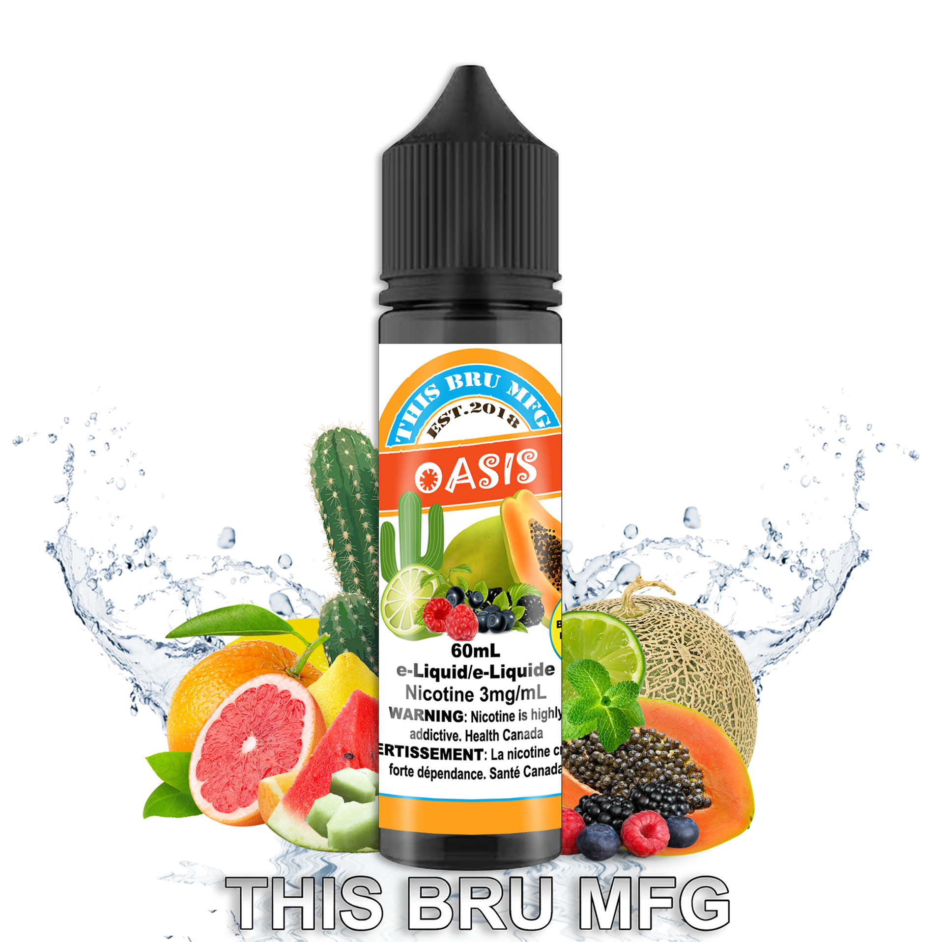 THIS BRU MFG - OASIS 60ML