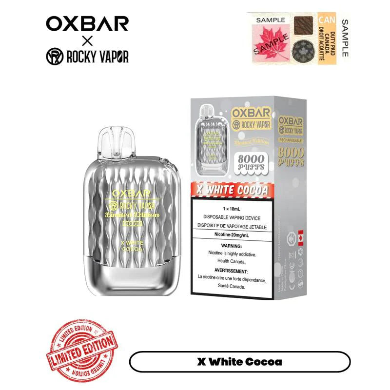 OXBAR G-8000 X WHITE COCOA 20MG