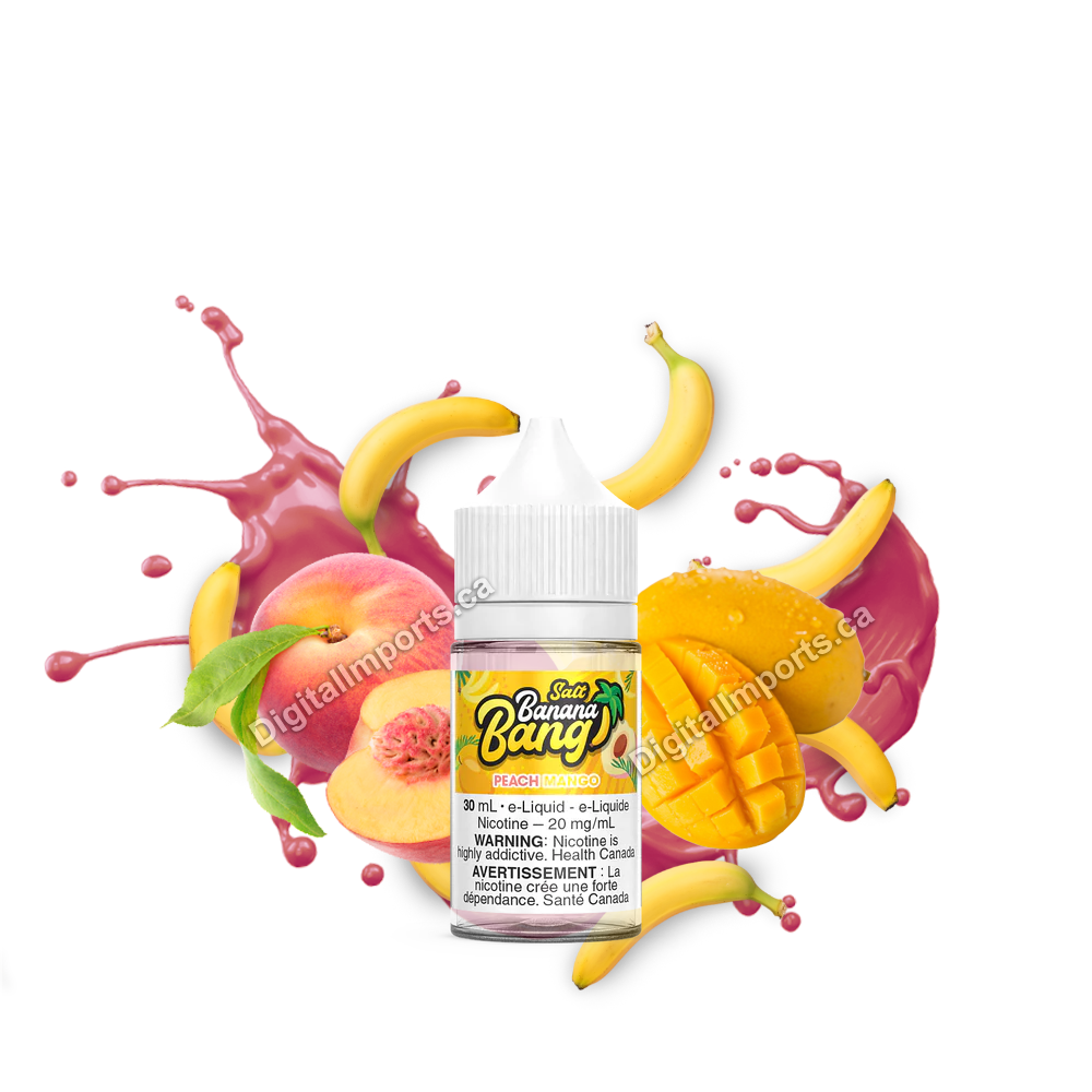 BANANA BANG SALT - PEACH MANGO 30ML