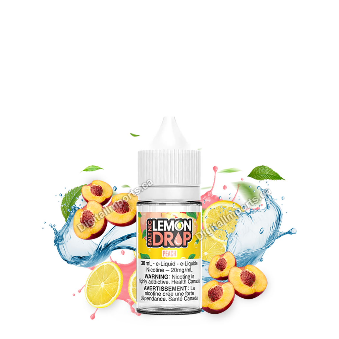 LEMON DROP SALT - PEACH 30ML