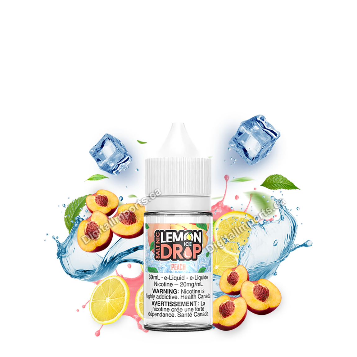 LEMON DROP SALT - PEACH ICE 30ML