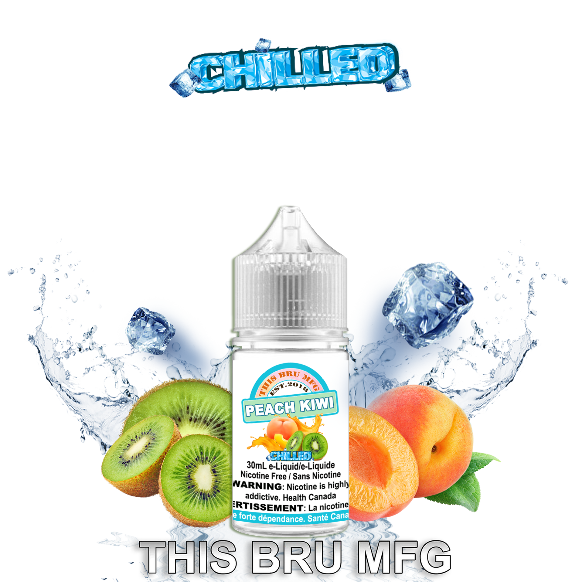 CUSTOM THIS BRU MFG - PEACH KIWI CHILLED