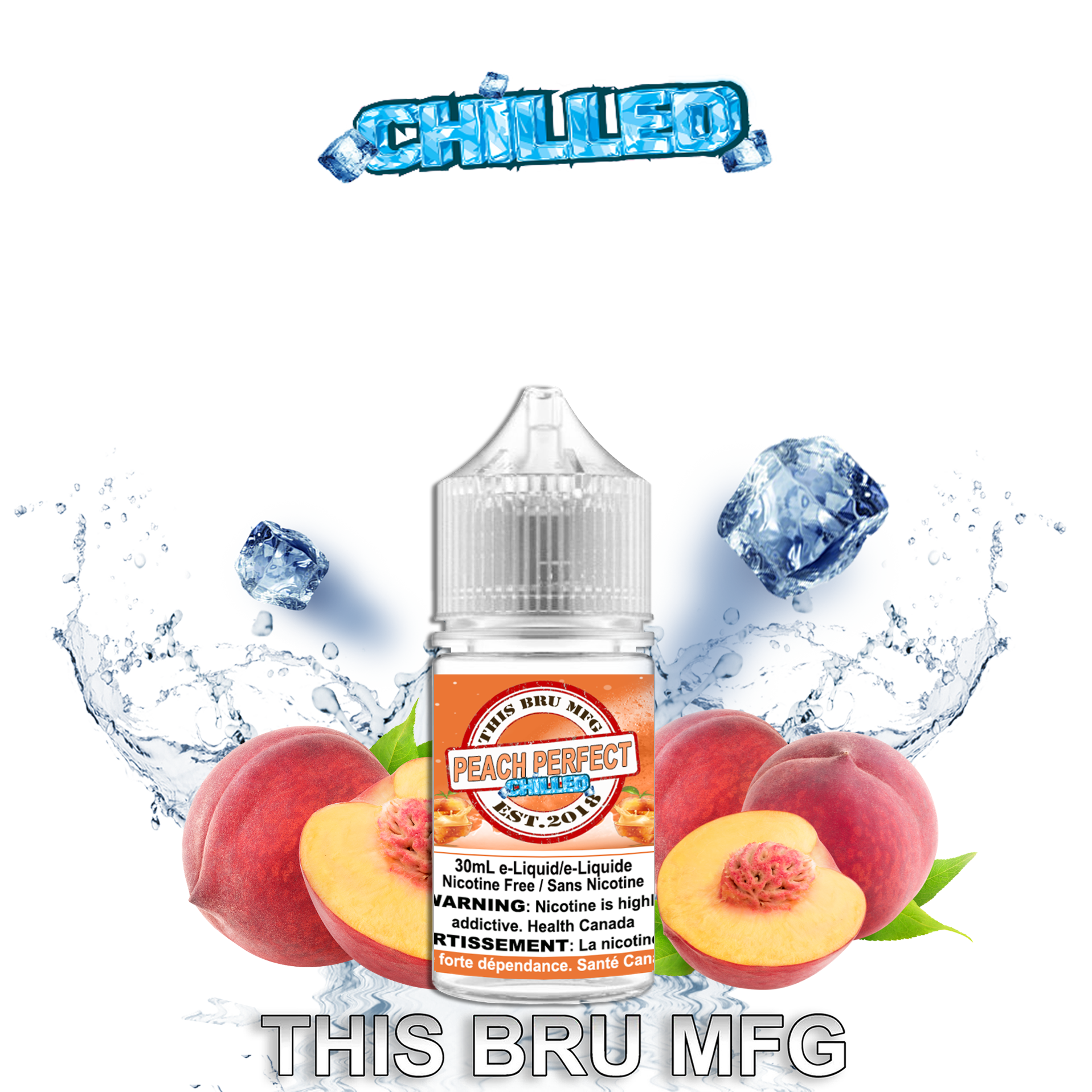 CUSTOM THIS BRU MFG - PEACH PERFECT CHILLED