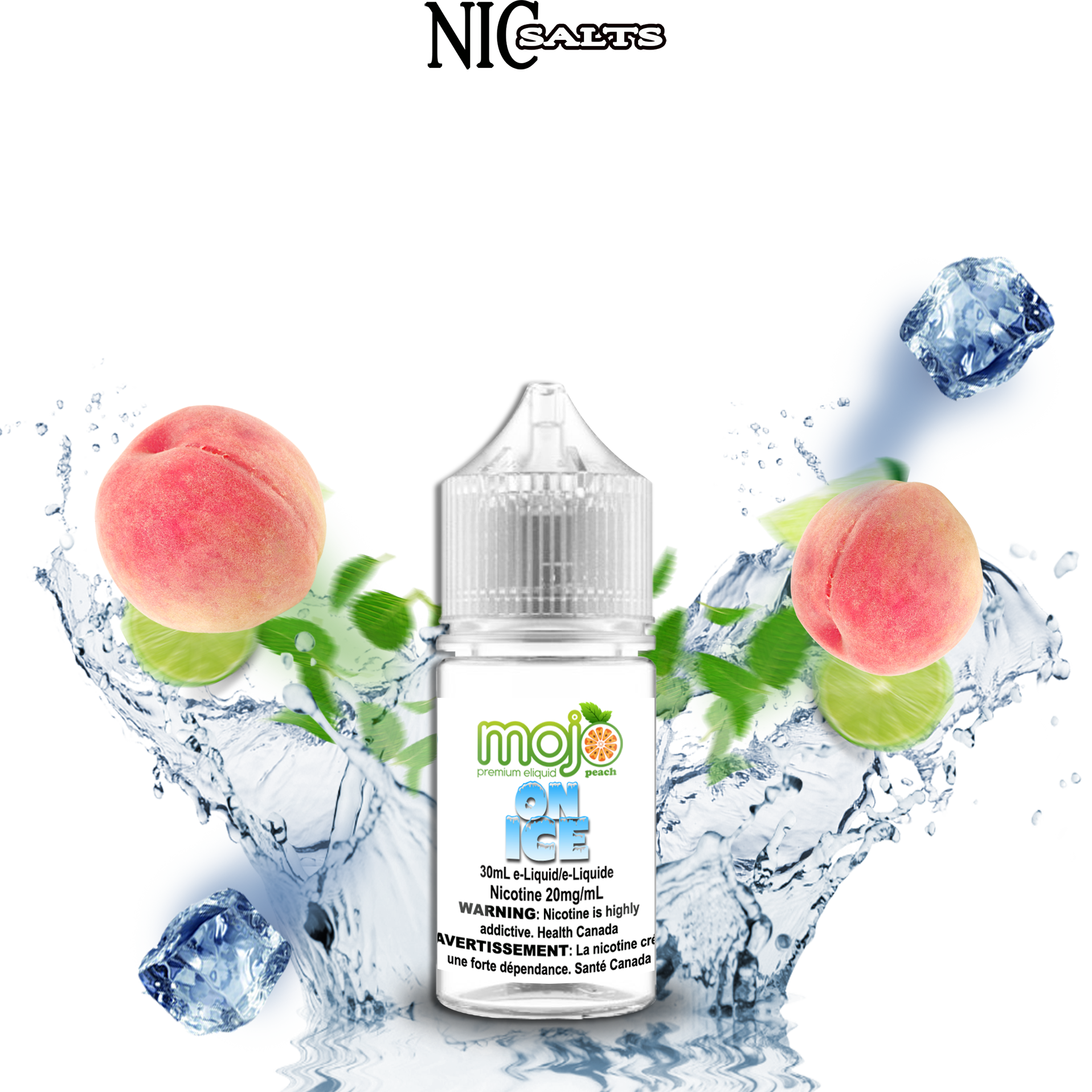MOJO SALT - PEACH ICE 30ML
