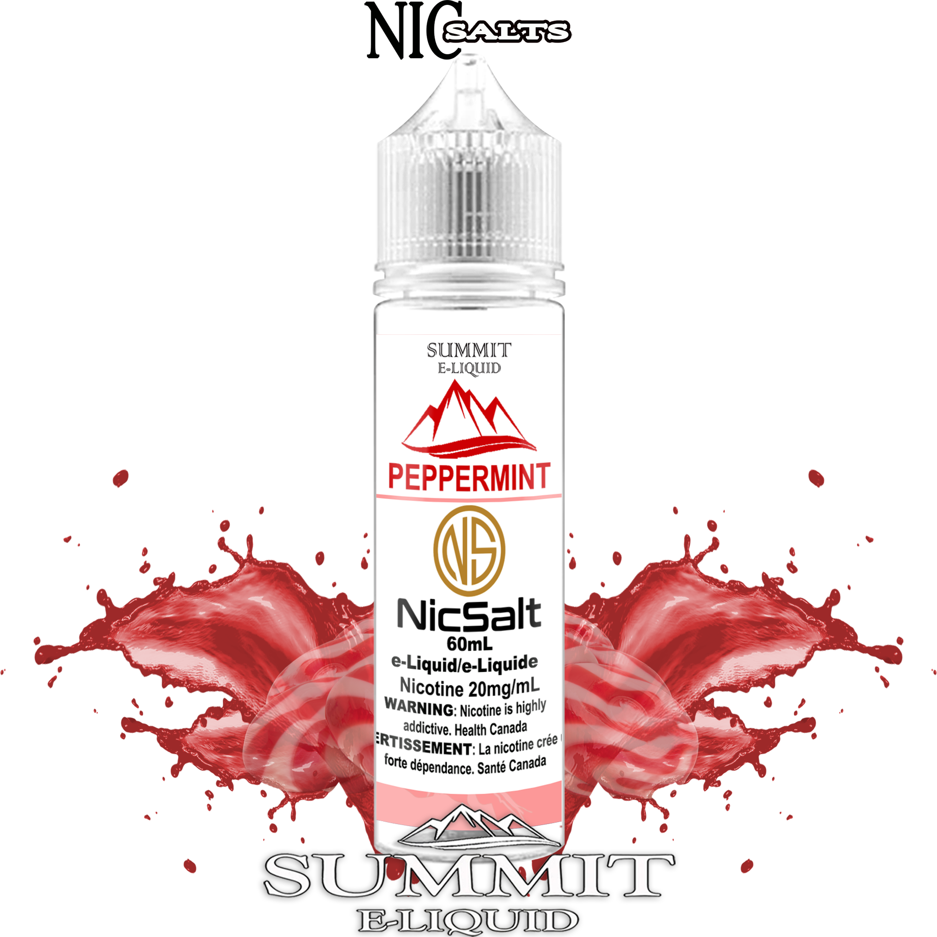 CUSTOM SUMMIT SALT - PEPPERMINT