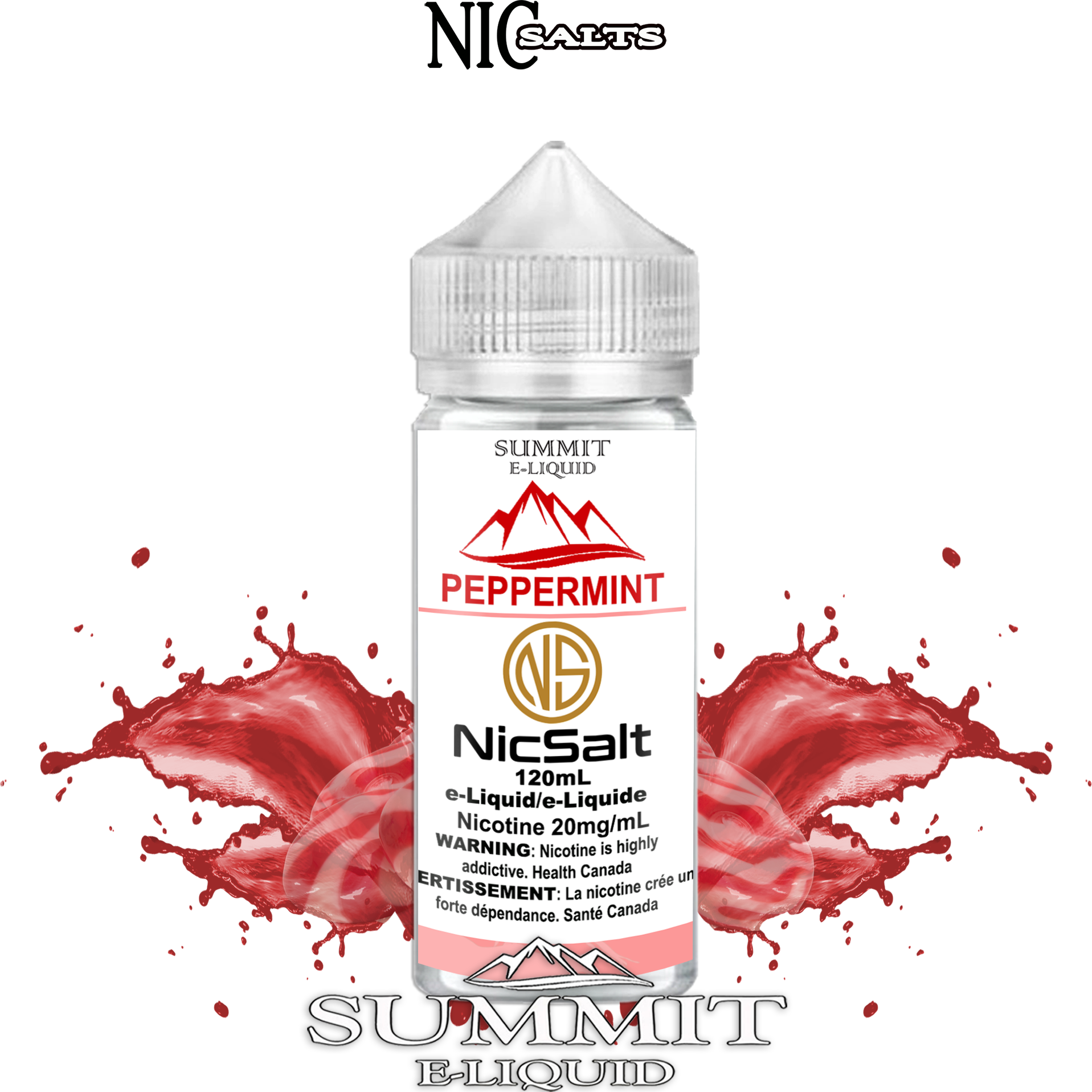 CUSTOM SUMMIT SALT - PEPPERMINT