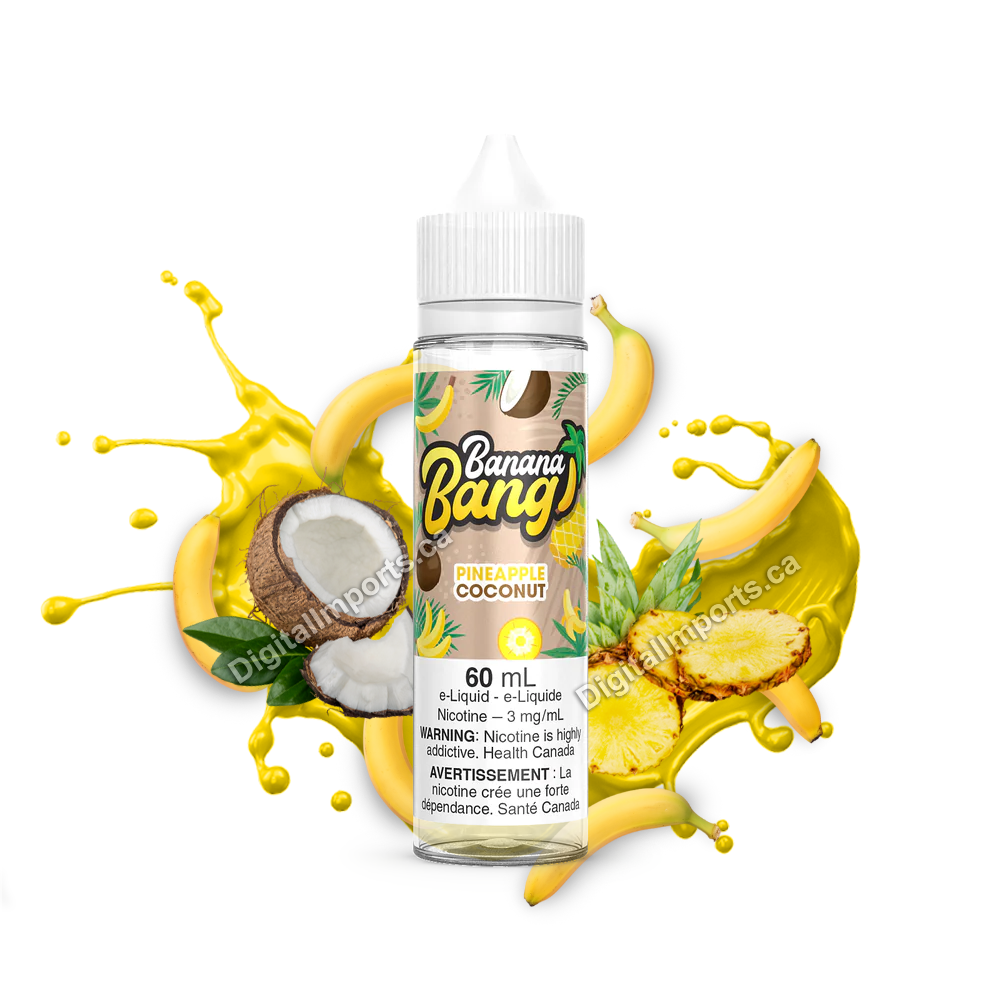 BANANA BANG - PINEAPPLE COCONUT 60ML