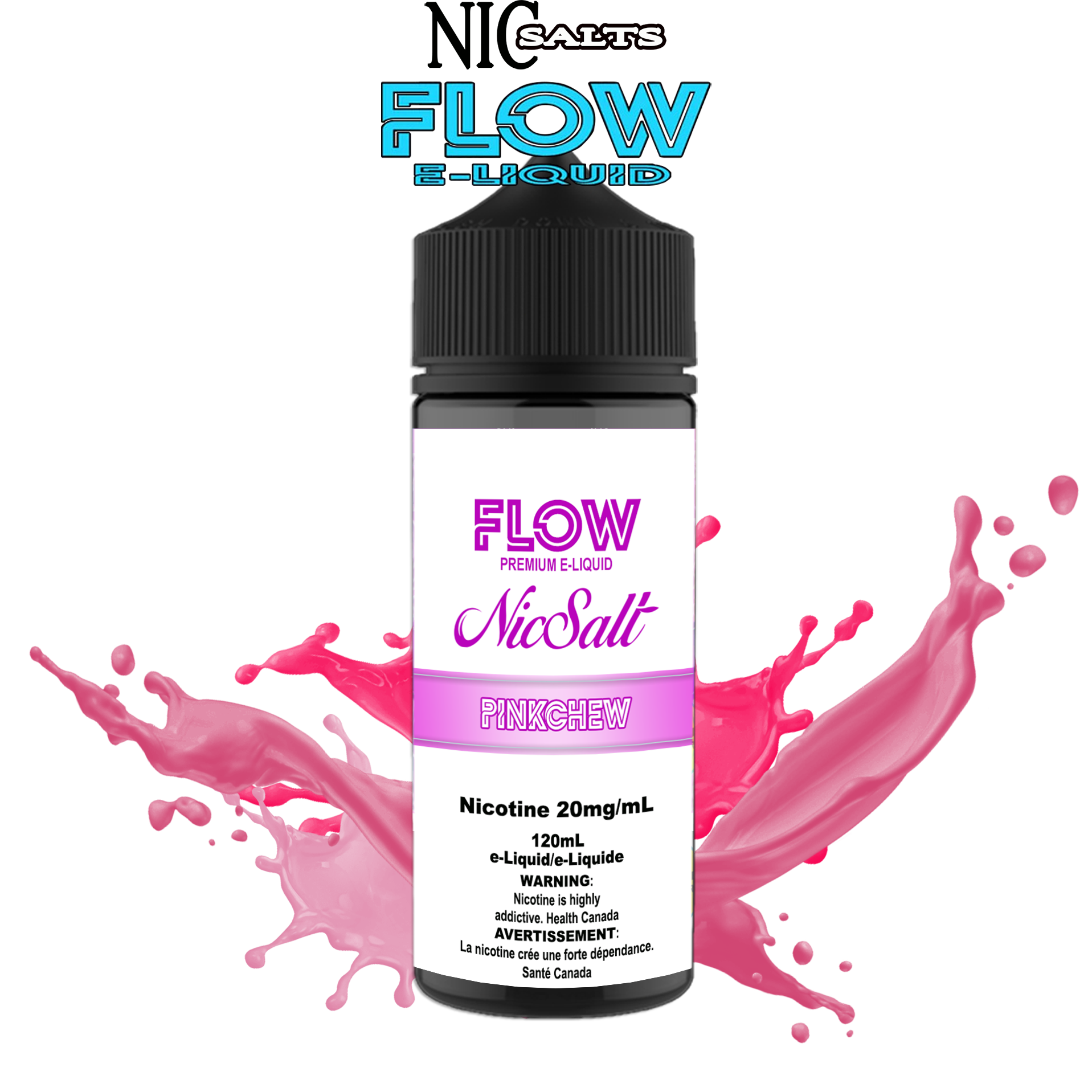 CUSTOM FLOW E-LIQUID SALT - PINKCHEW