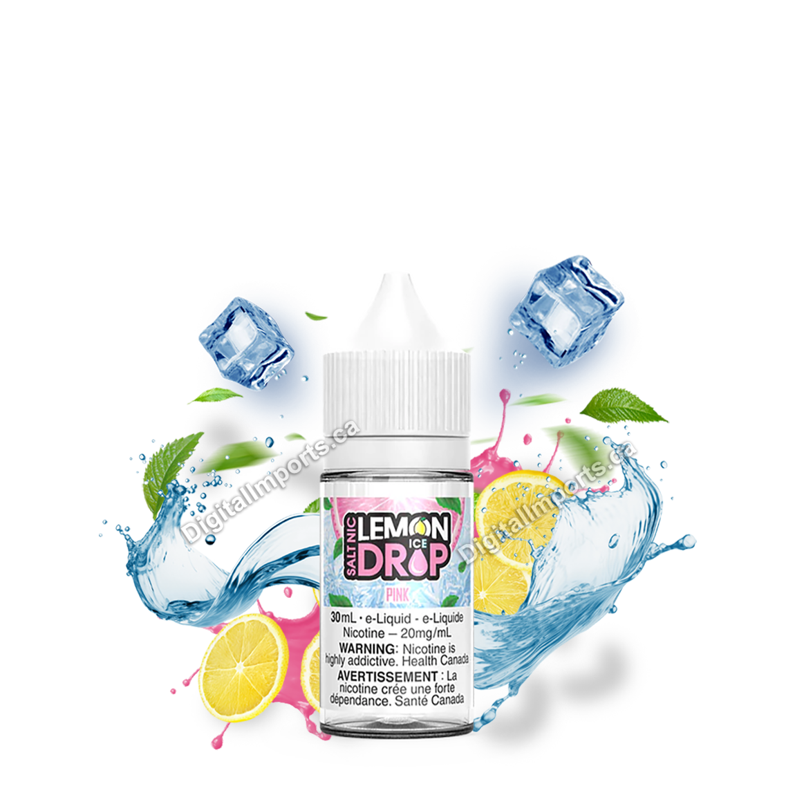 LEMON DROP SALT - PINK ICE 30ML