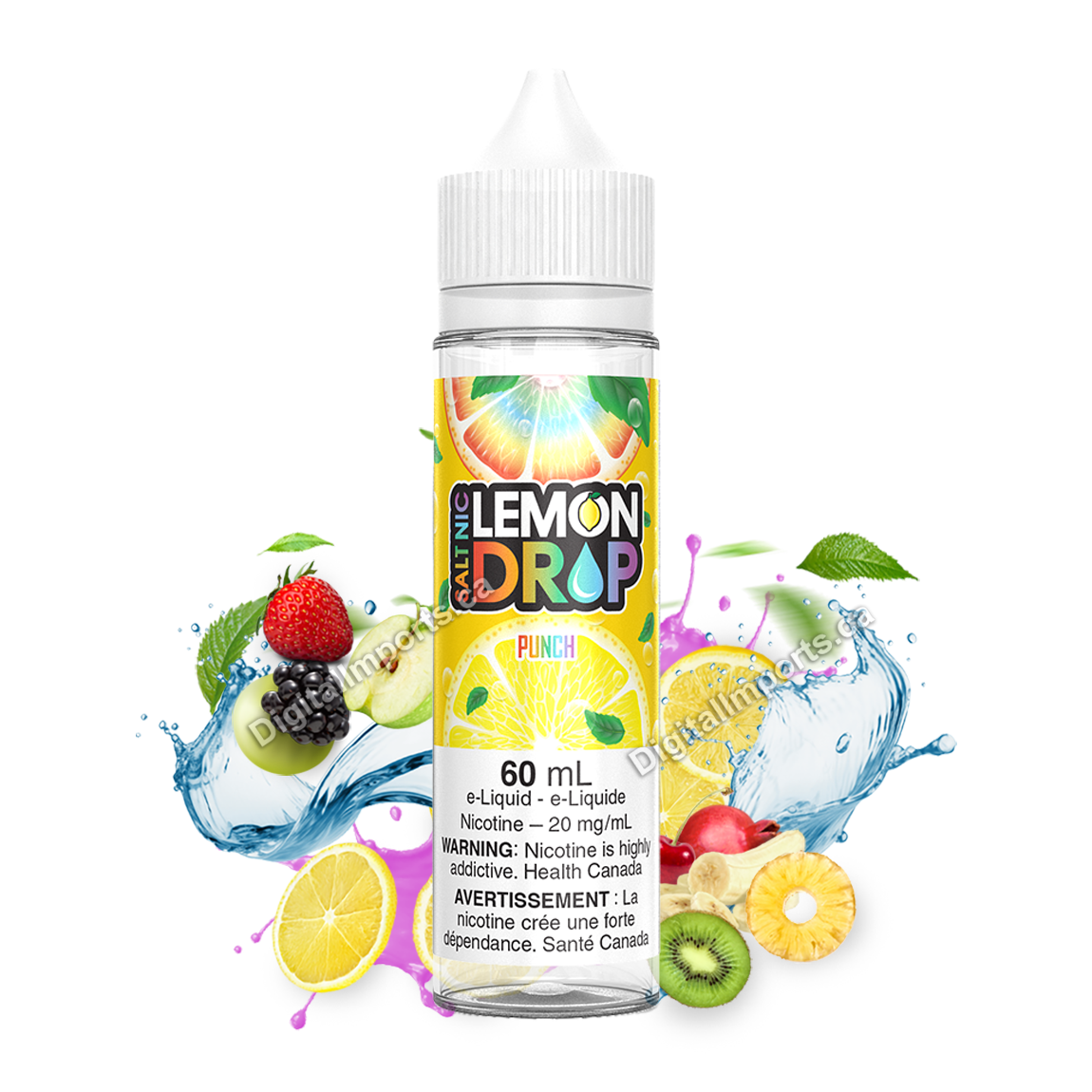 LEMON DROP SALT - PUNCH 60ML