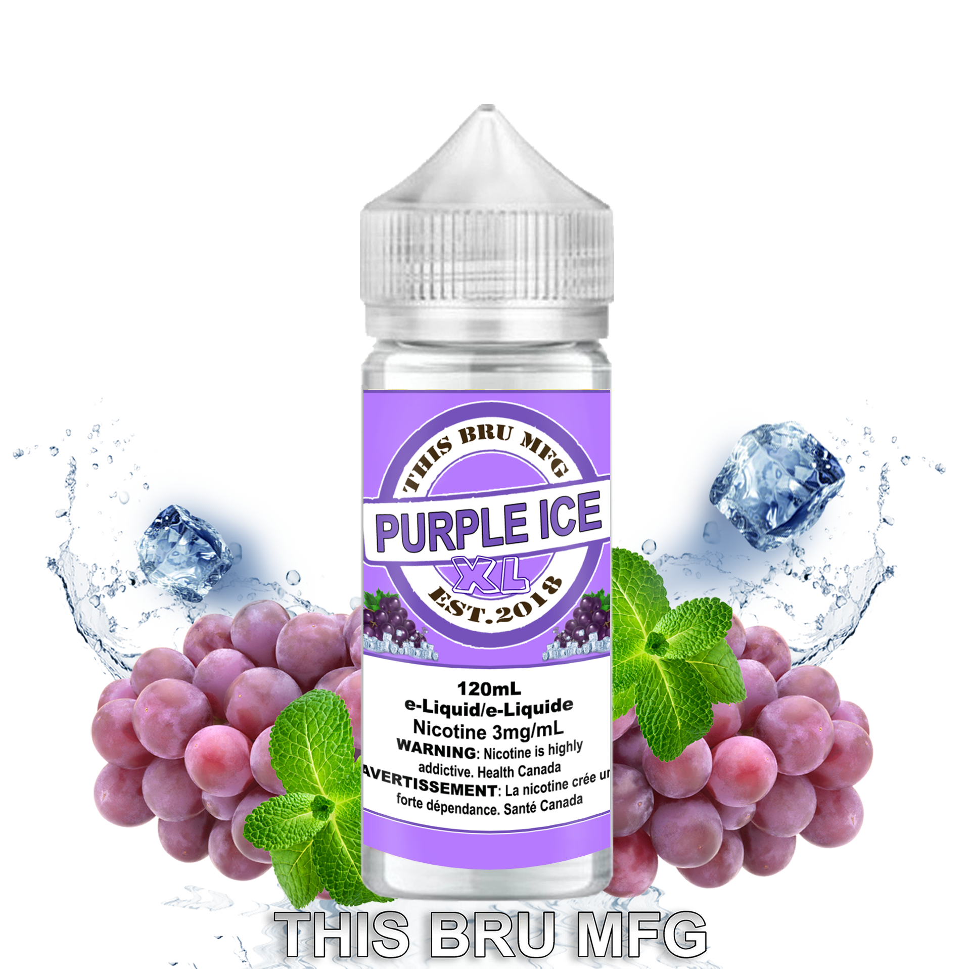 CUSTOM THIS BRU MFG - PURPLE ICE