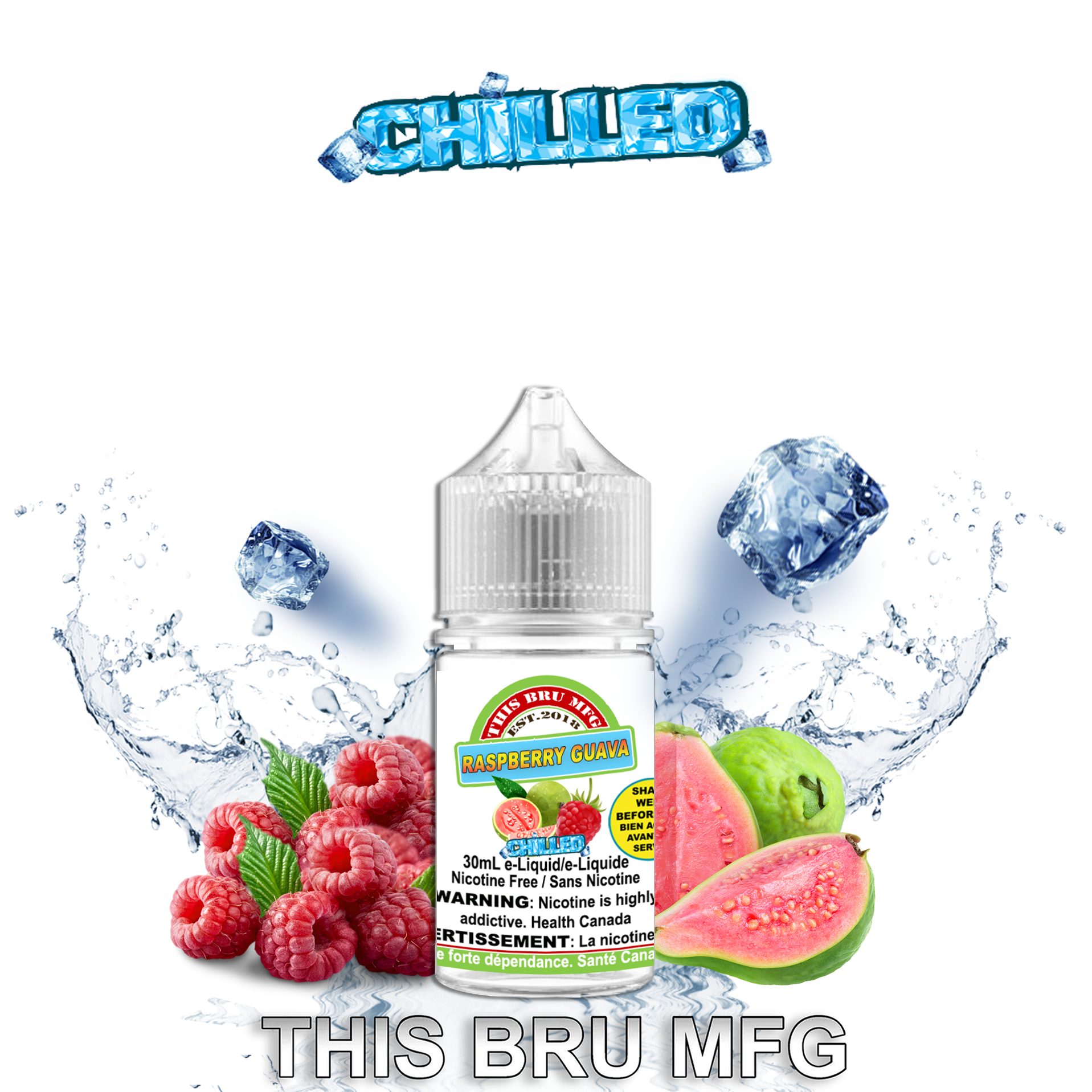 CUSTOM THIS BRU MFG - RASPBERRY GUAVA CHILLED
