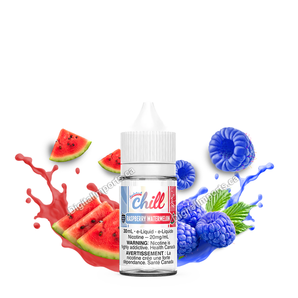 CHILL SALT - RASPBERRY WATERMELON TWISTED 30ML