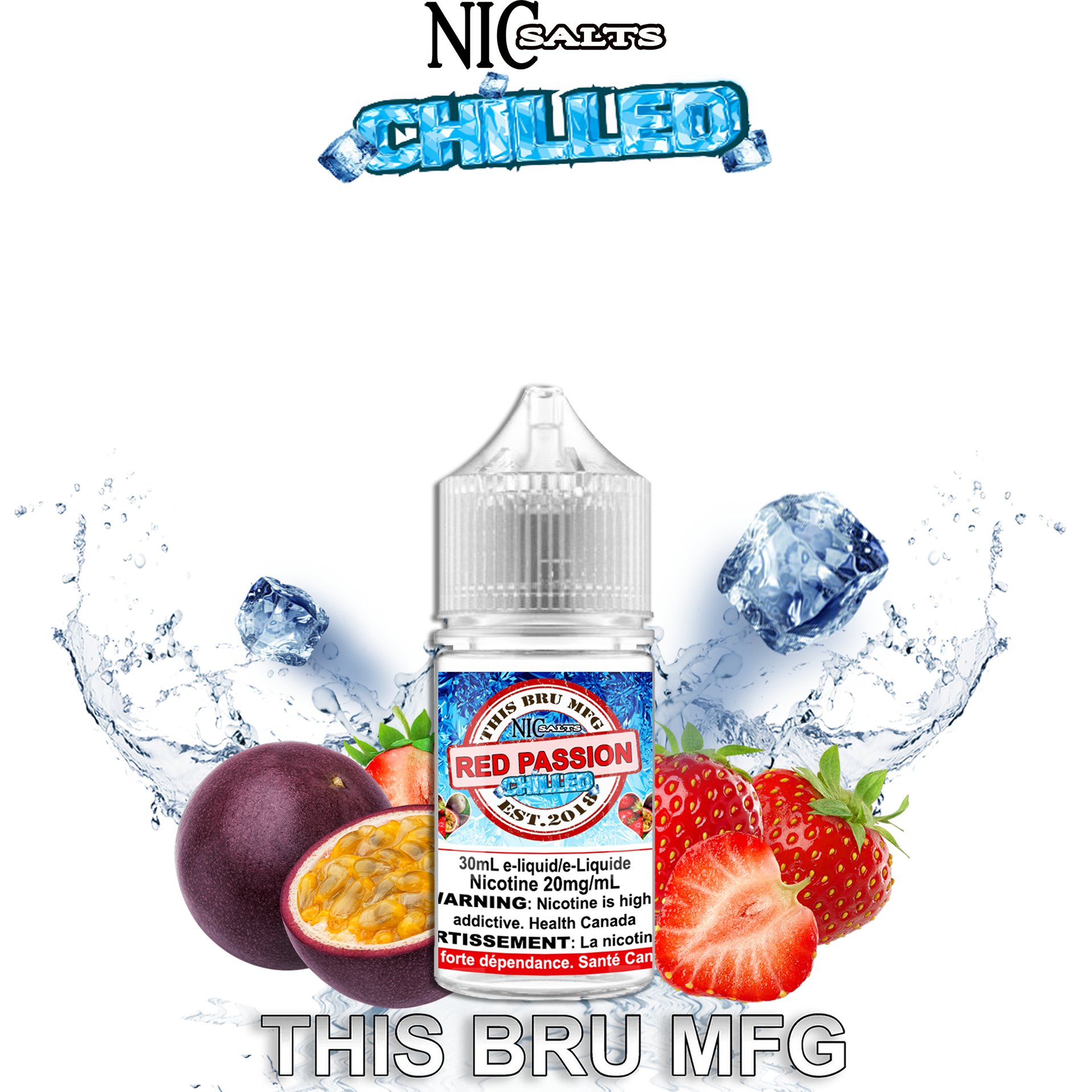 THIS BRU MFG SALT - RED PASSION CHILLED 30ML