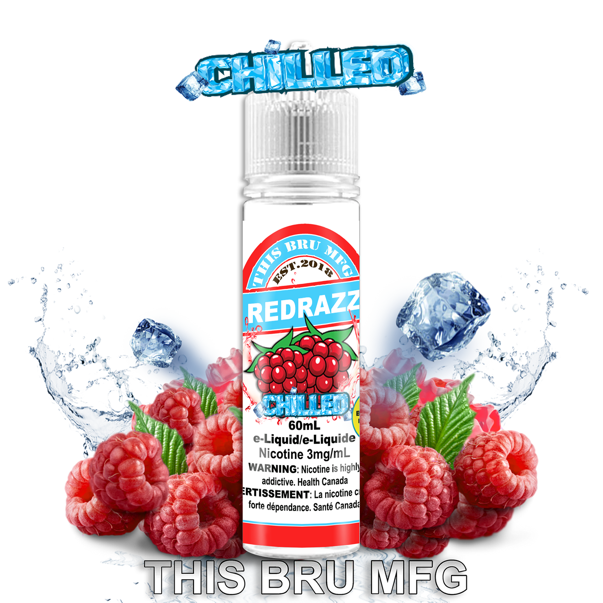 THIS BRU MFG - REDRAZZ CHILLED 60ML