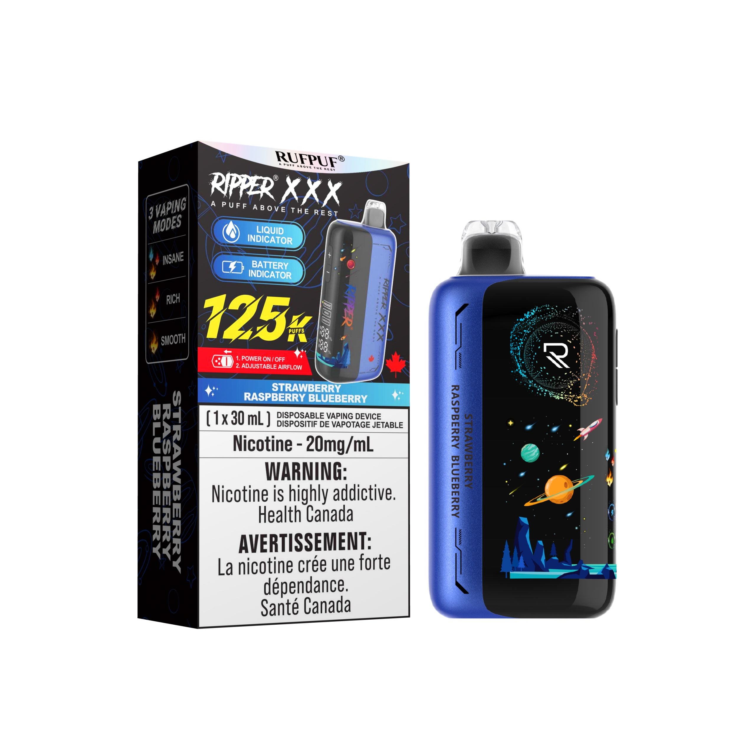 RIPPER XXX 125K DISPOSABLE
