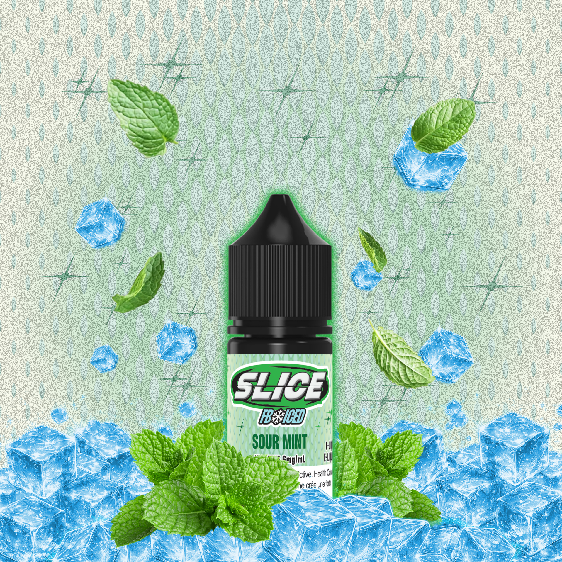 CUSTOM SLICE - SOUR MINT (ICED)