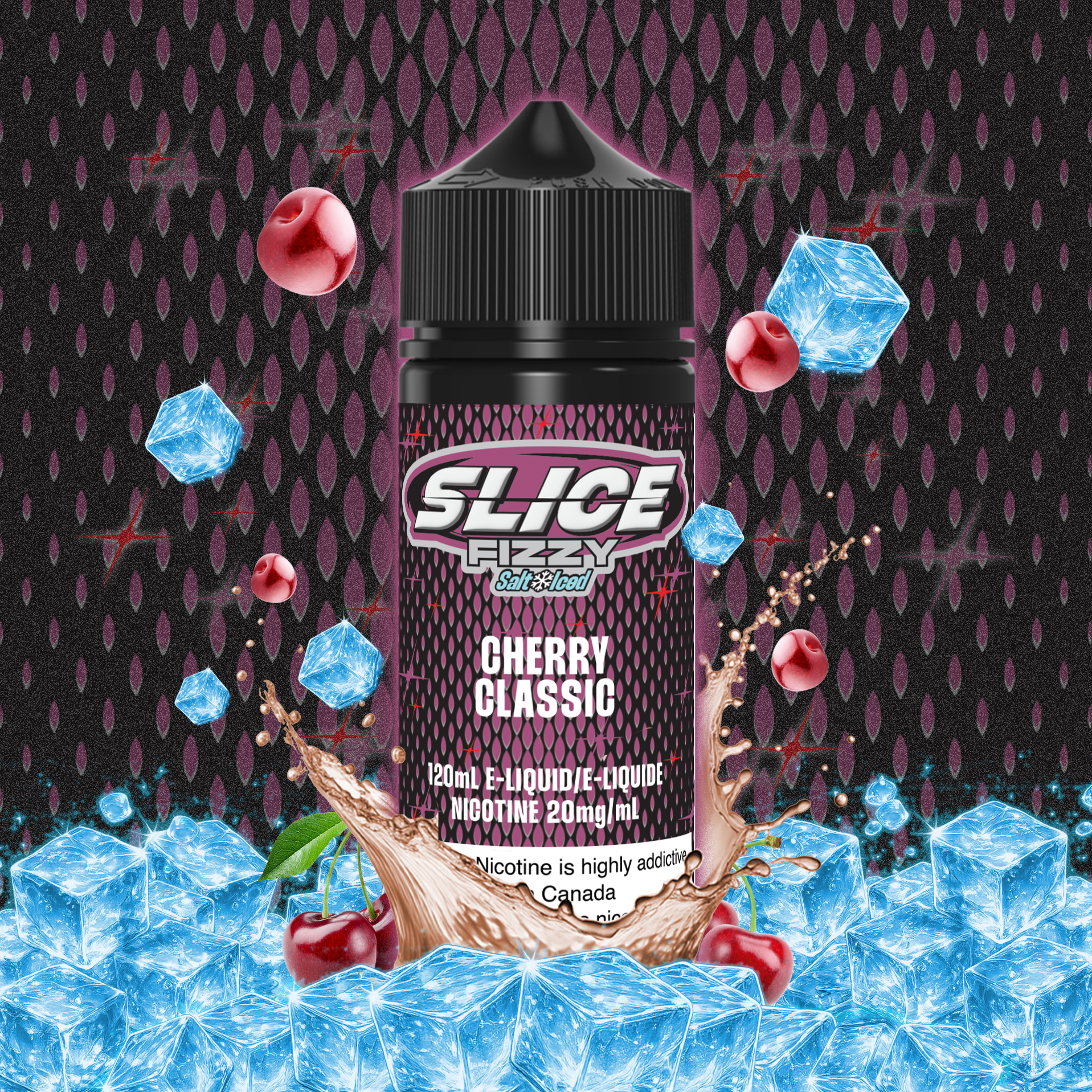 CUSTOM SLICE SALT - FIZZY CHERRY CLASSIC