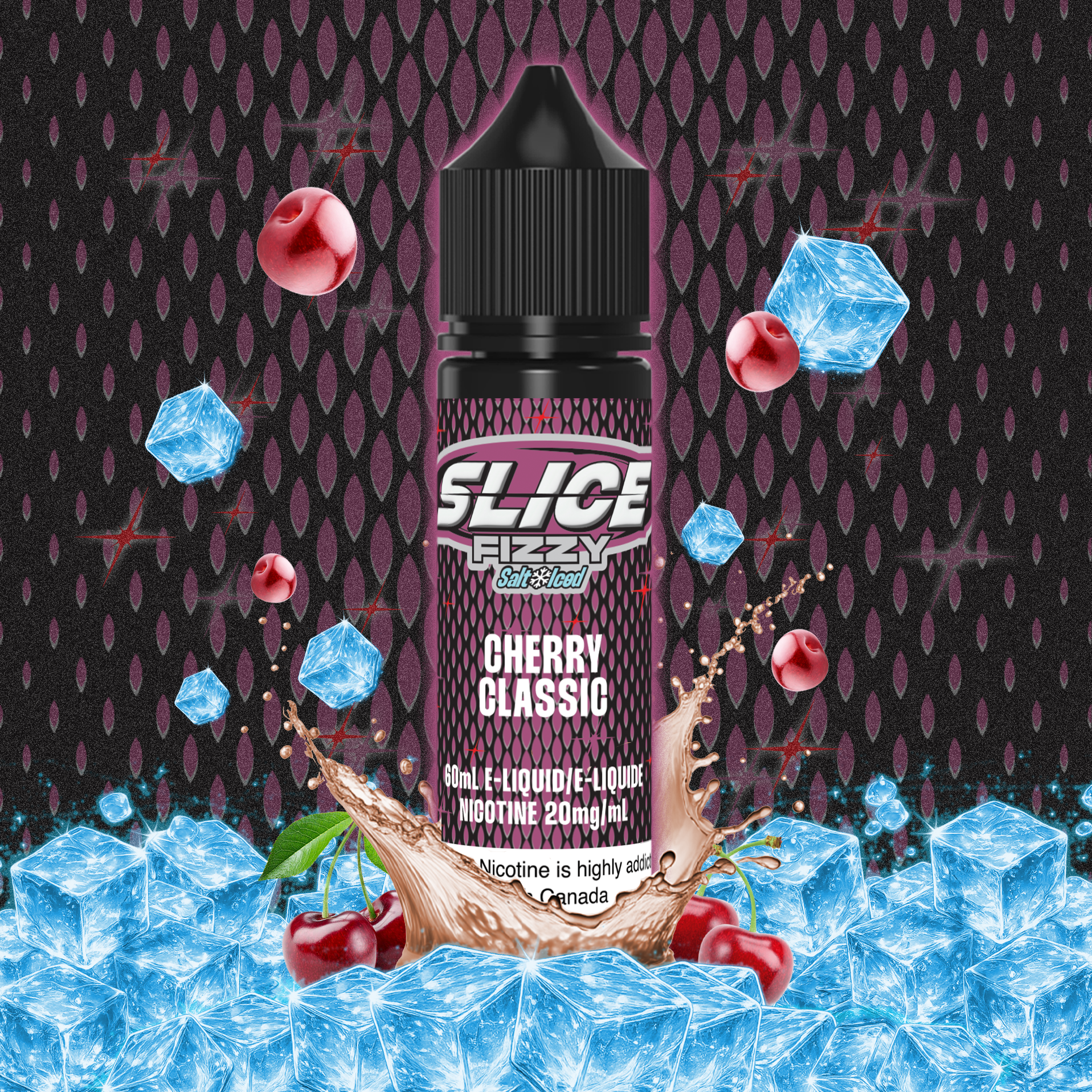 CUSTOM SLICE SALT - FIZZY CHERRY CLASSIC
