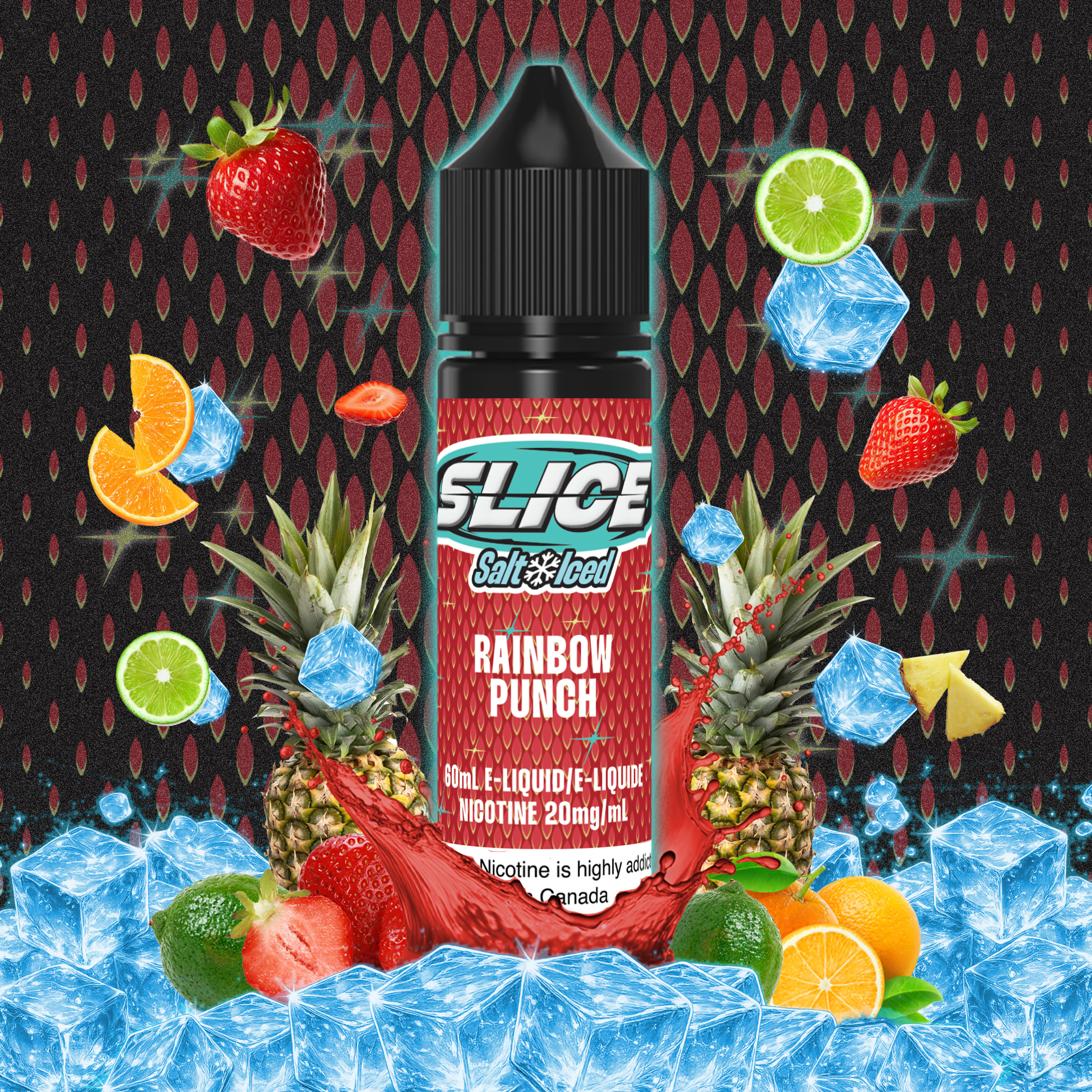 SLICE SALT - RAINBOW PUNCH (ICED)