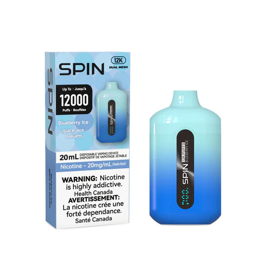 Spin 12000 Blueberry Ice 20mg