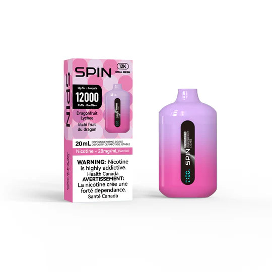 Spin 12000 Dragonfruit Lychee 20mg