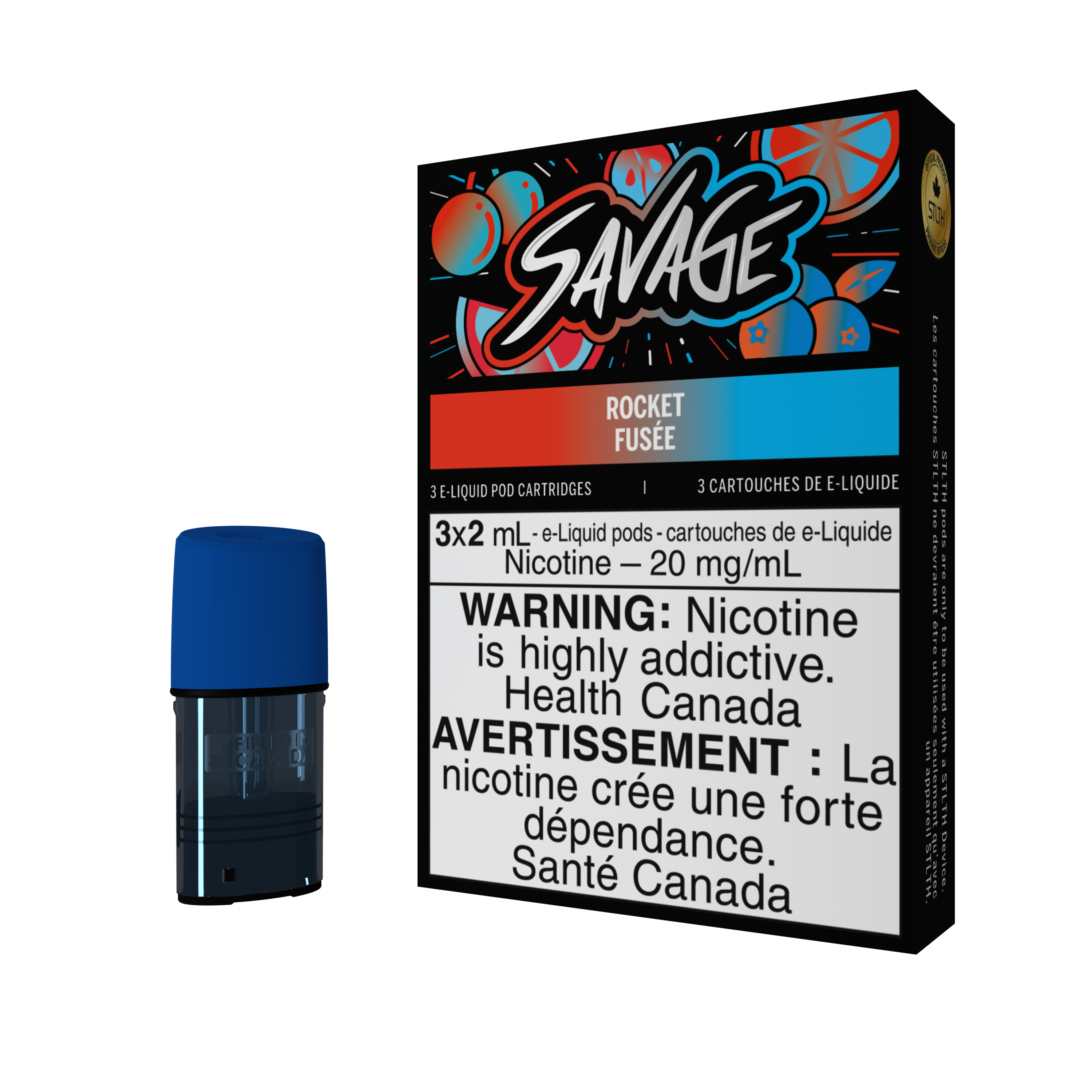 STLTH POD PACK SAVAGE (3-PACK)