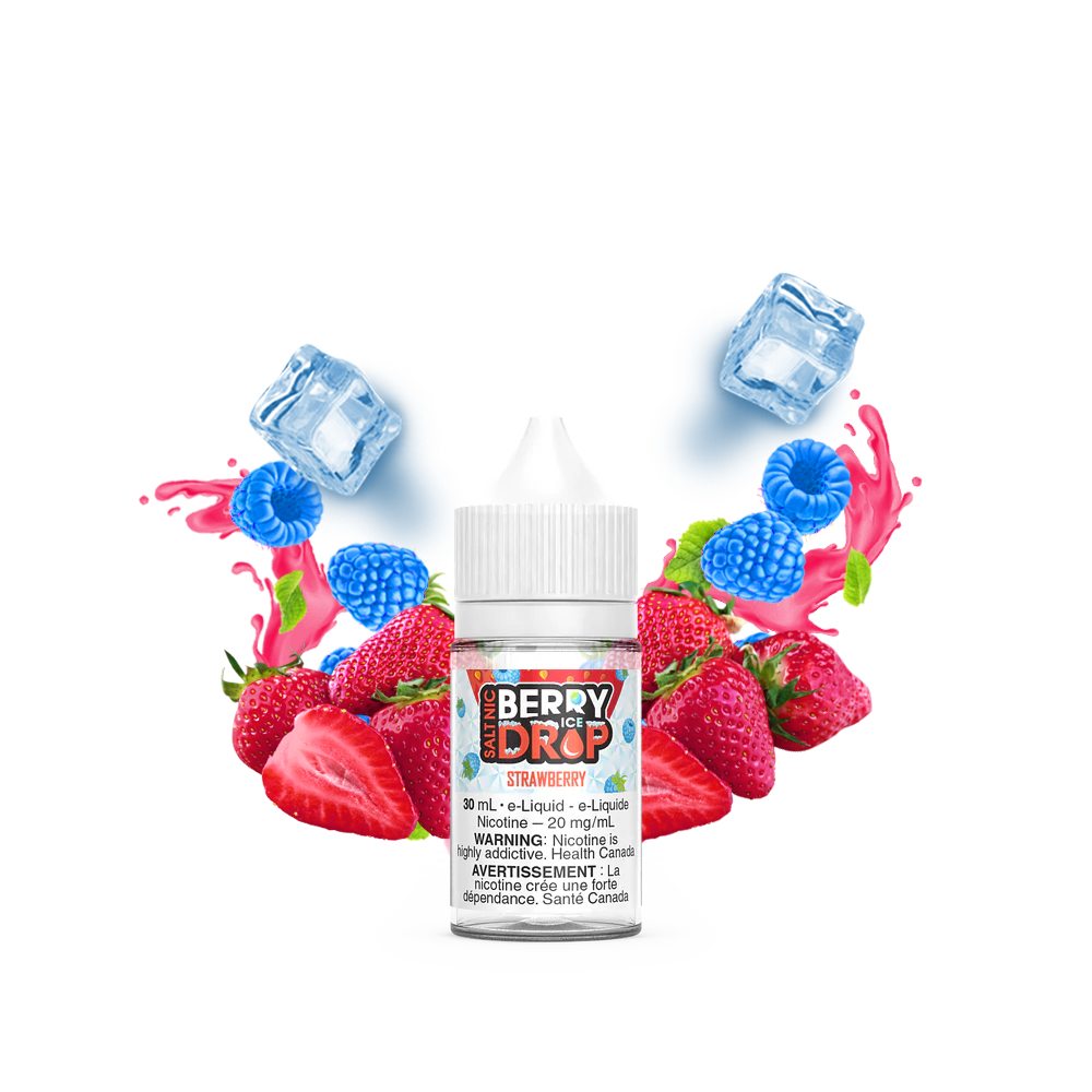 BERRY DROP SALT - STRAWBERRY ICE 30ML
