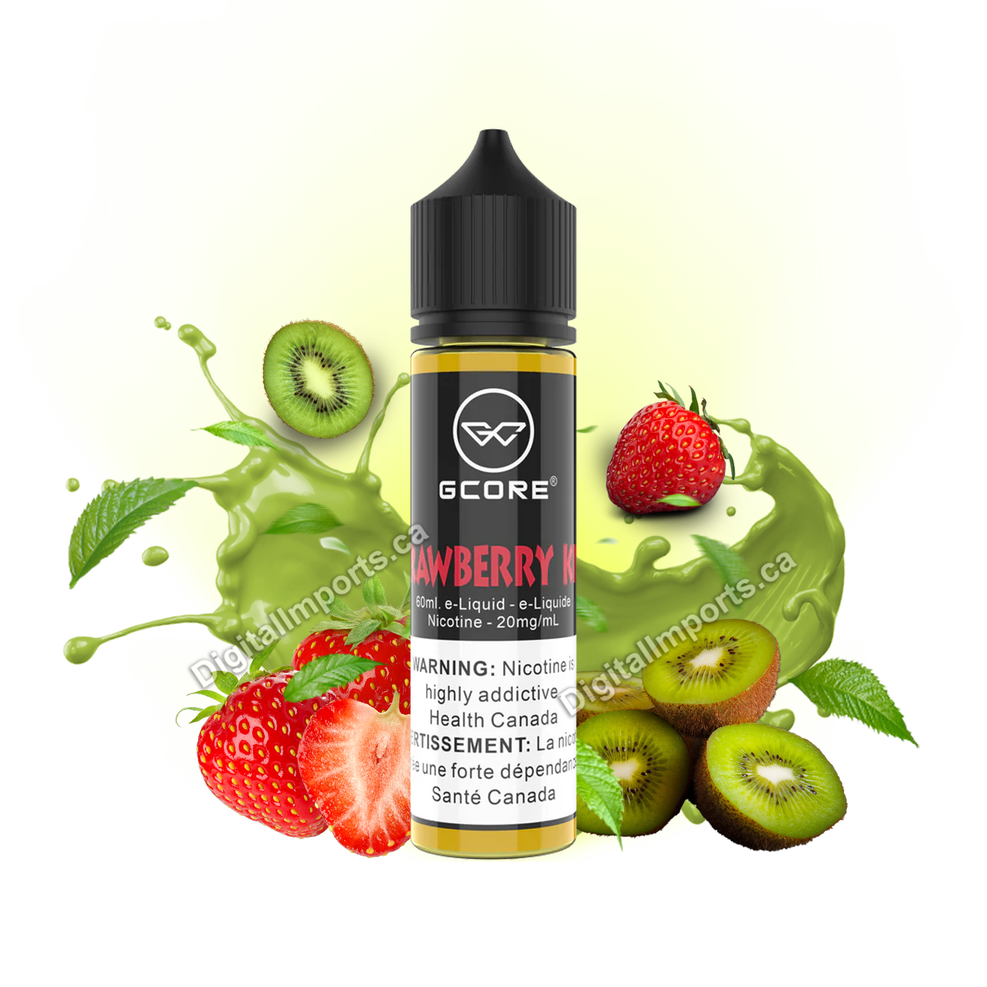 GCORE SALT - STRAWBERRY KIWI 60ML