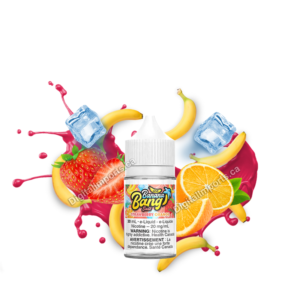 BANANA BANG SALT - STRAWBERRY ORANGE 30ML