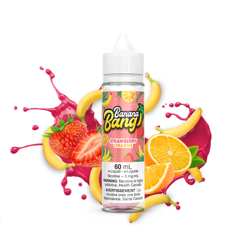 BANANA BANG - STRAWBERRY ORANGE 60ML