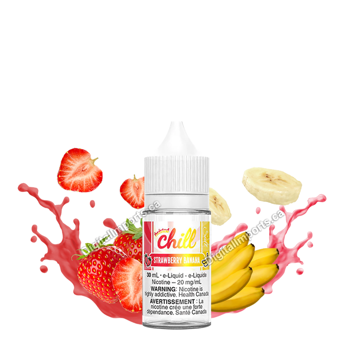 CHILL SALT - STRAWBERRY BANANA TWISTED 30ML