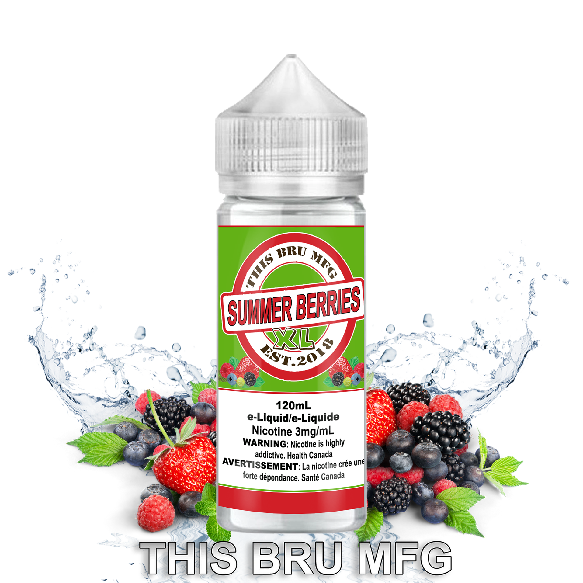THIS BRU MFG - SUMMER BERRIES 120ML