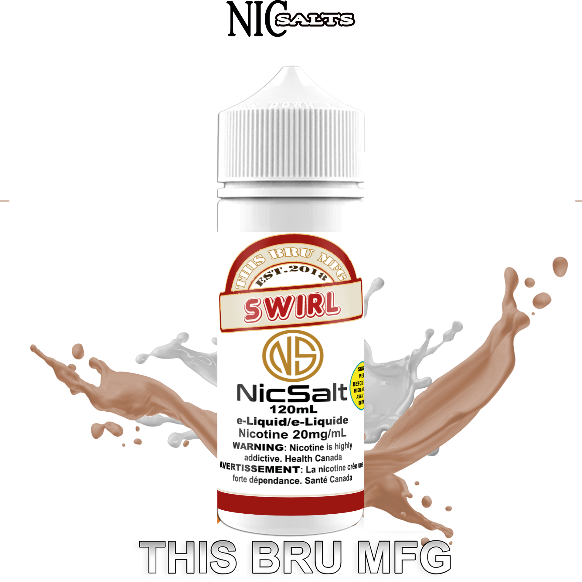 CUSTOM THIS BRU MFG SALT - SWIRL