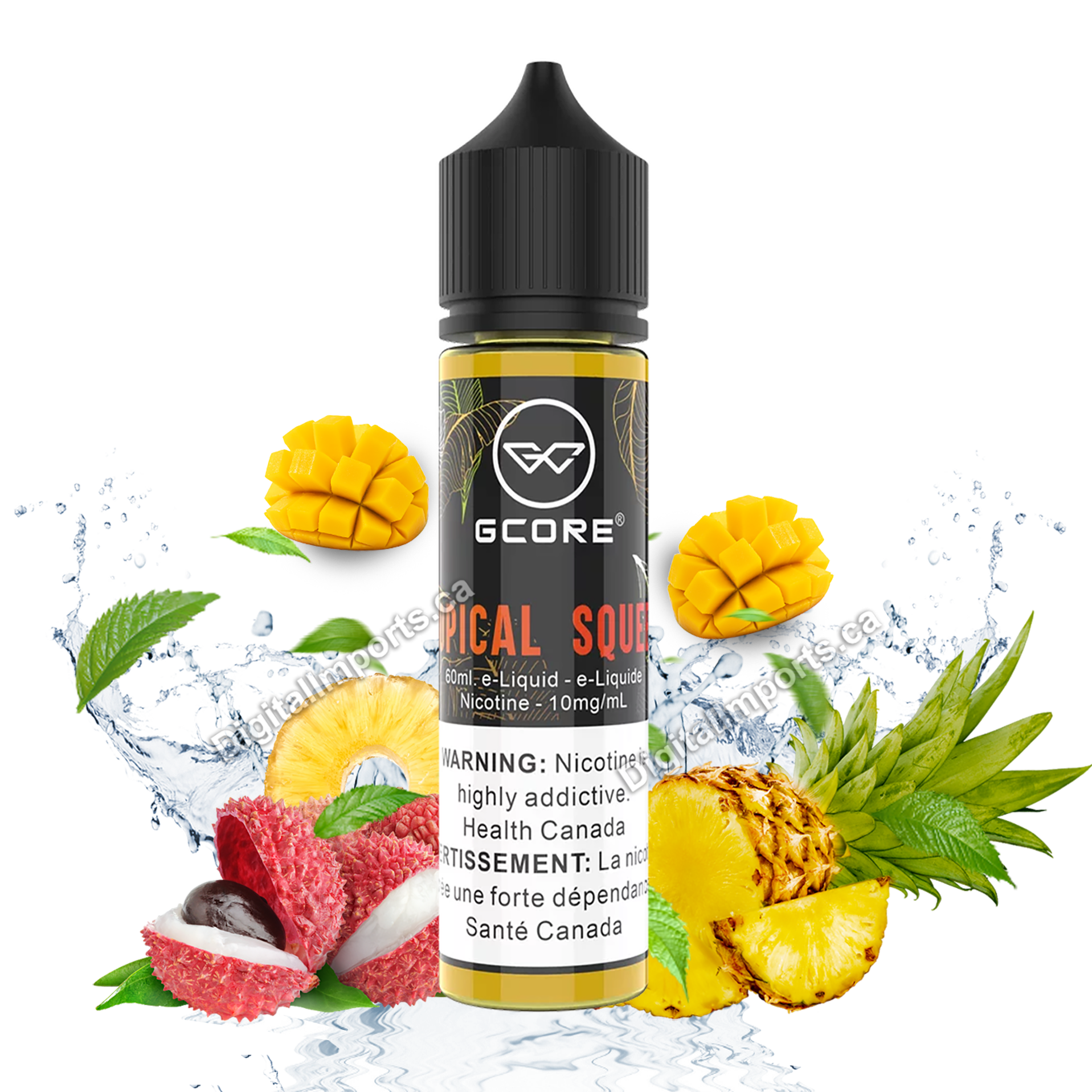 GCORE SALT - TROPICAL SQUEEZE 60ML