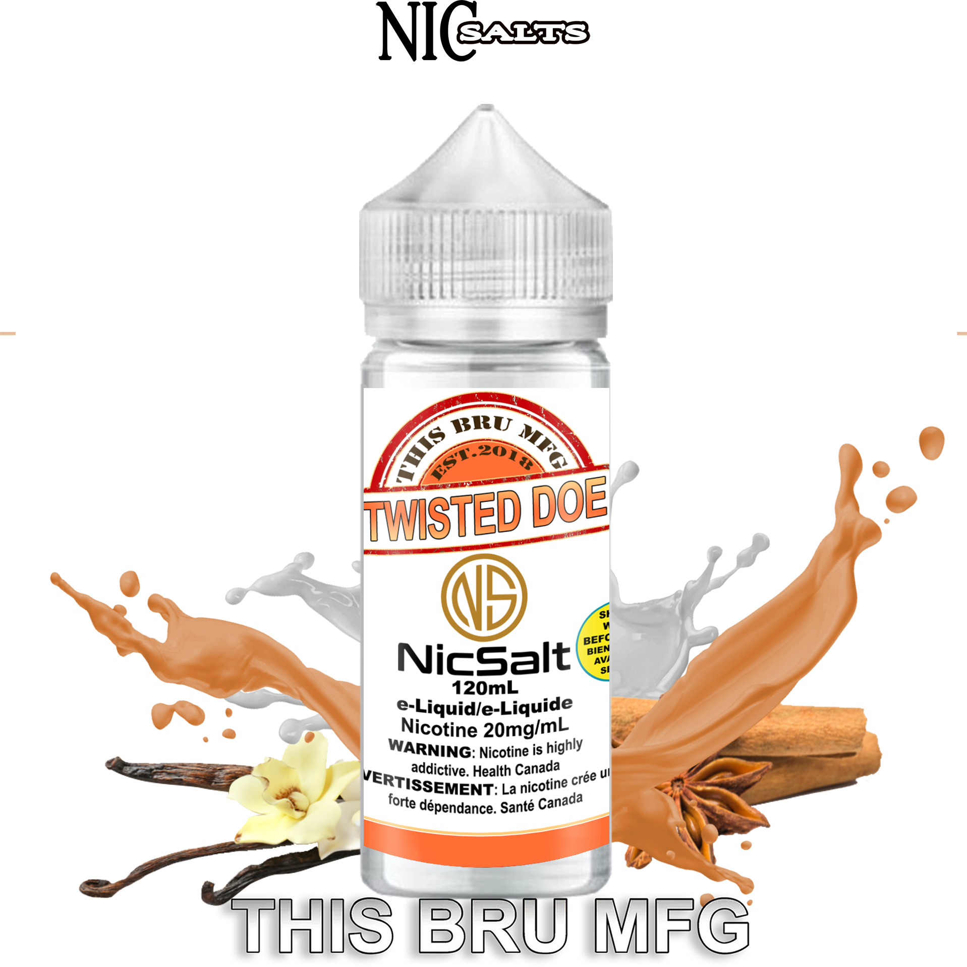 CUSTOM THIS BRU MFG SALT - TWISTED DOE