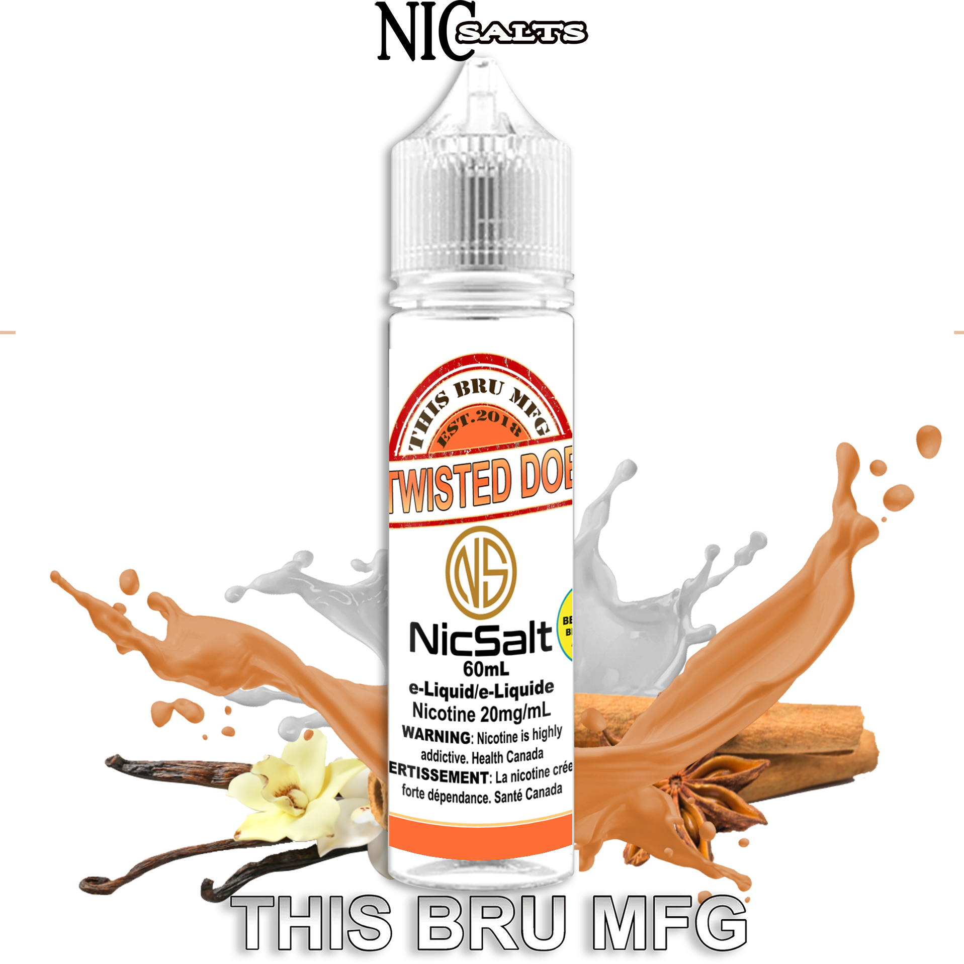 CUSTOM THIS BRU MFG SALT - TWISTED DOE