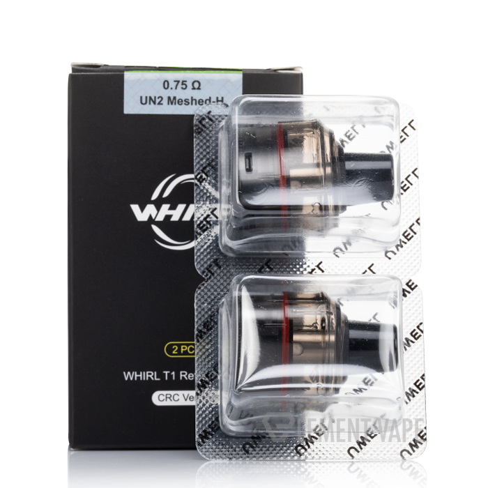 UWELL WHIRL T1 UN2 0.75 MESH POD 2PC 3ML