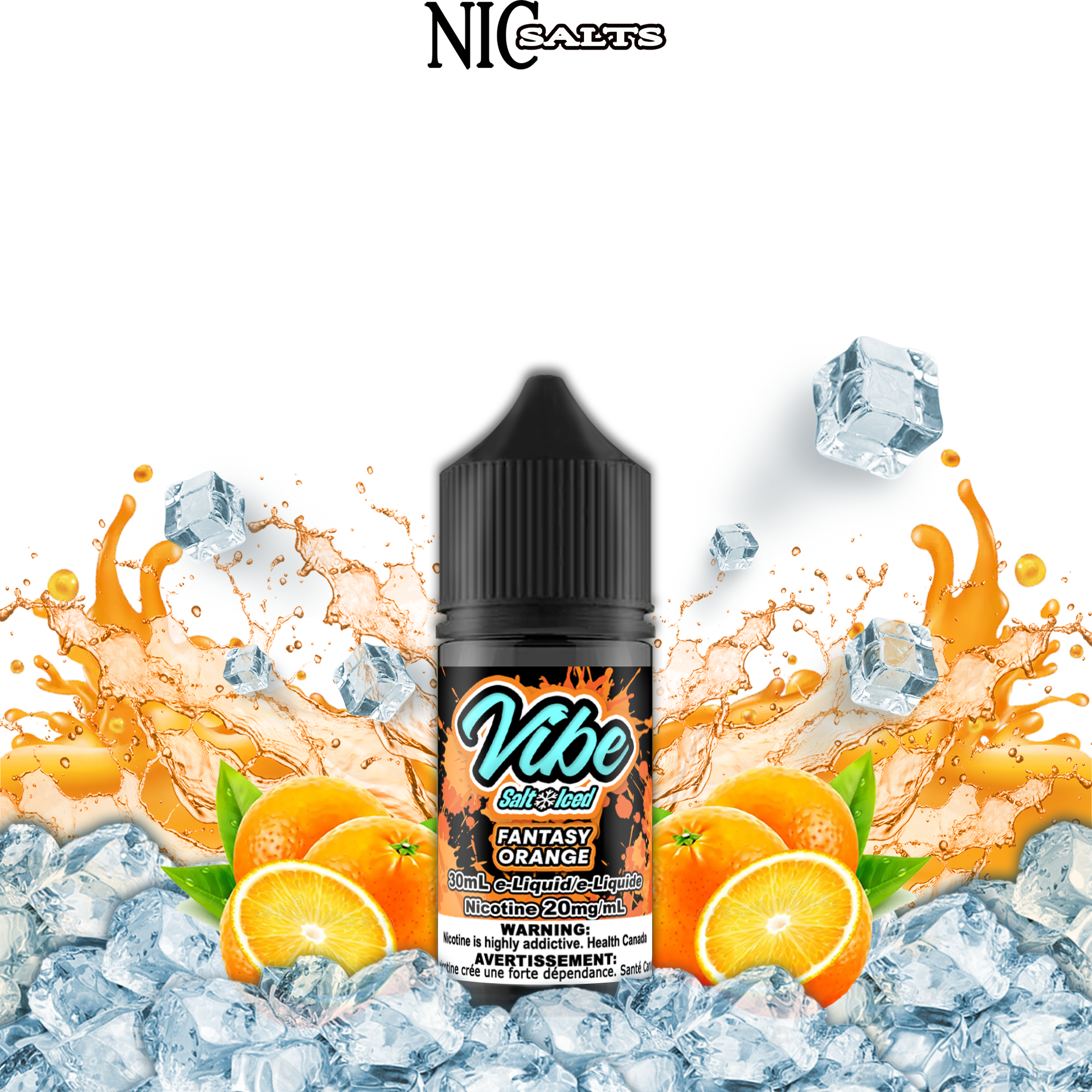 VIBE SALT FANTASY ORANGE 30ML