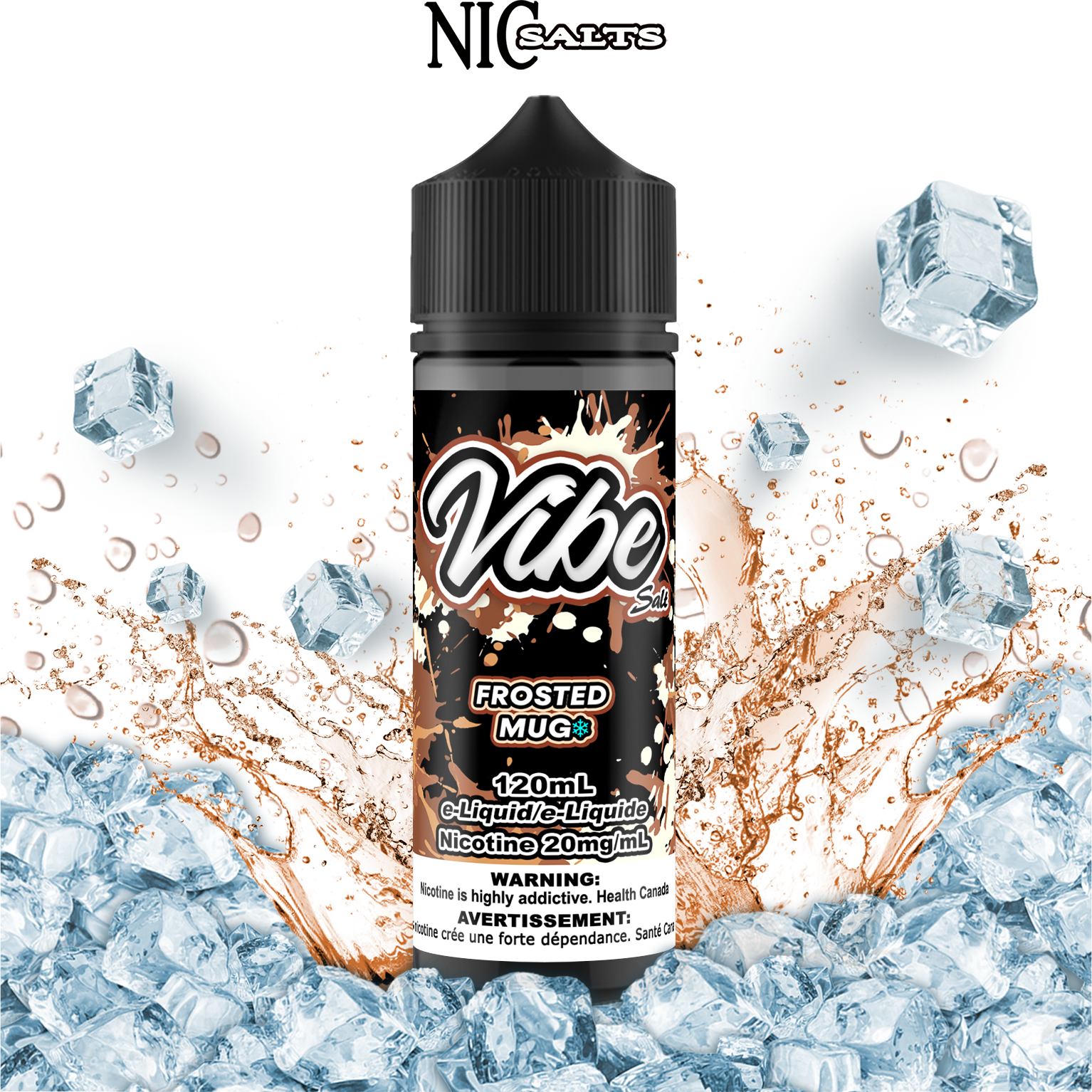 CUSTOM VIBE SALT - FROSTED MUG