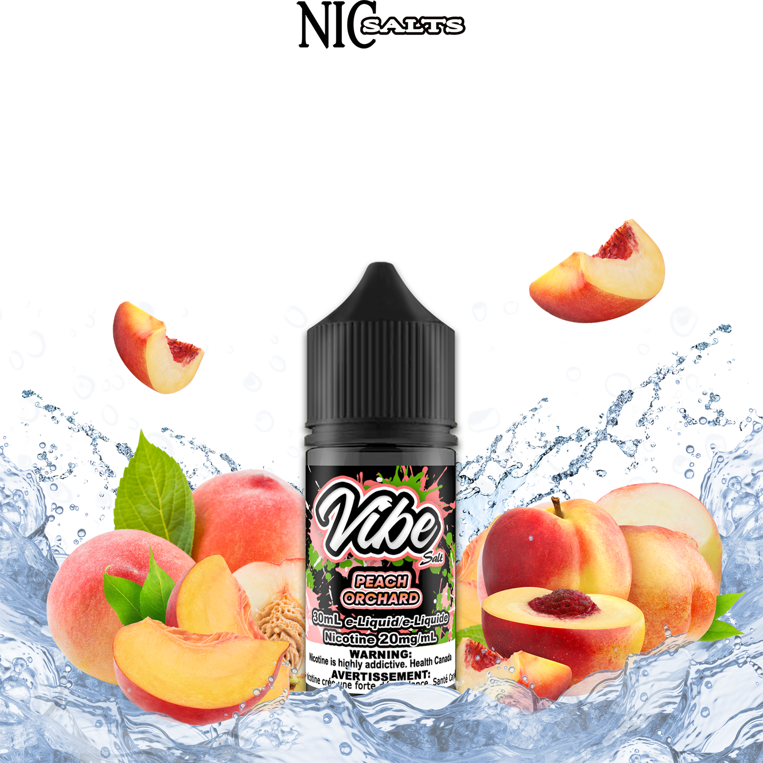 CUSTOM VIBE SALT - PEACH ORCHARD