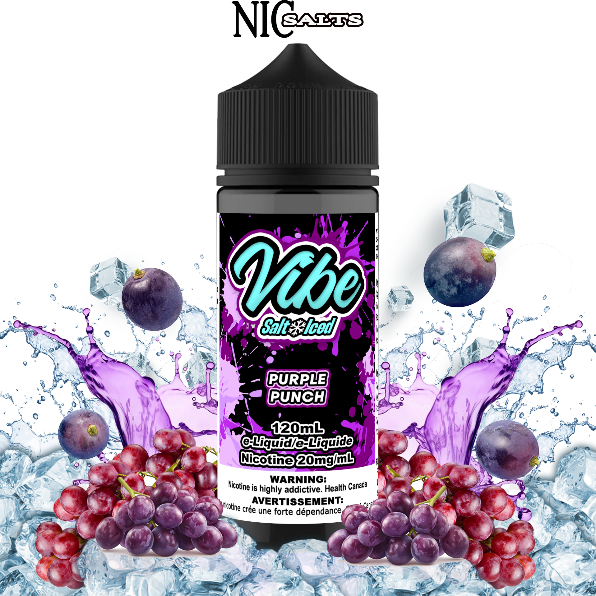 CUSTOM VIBE SALT - PURPLE PUNCH