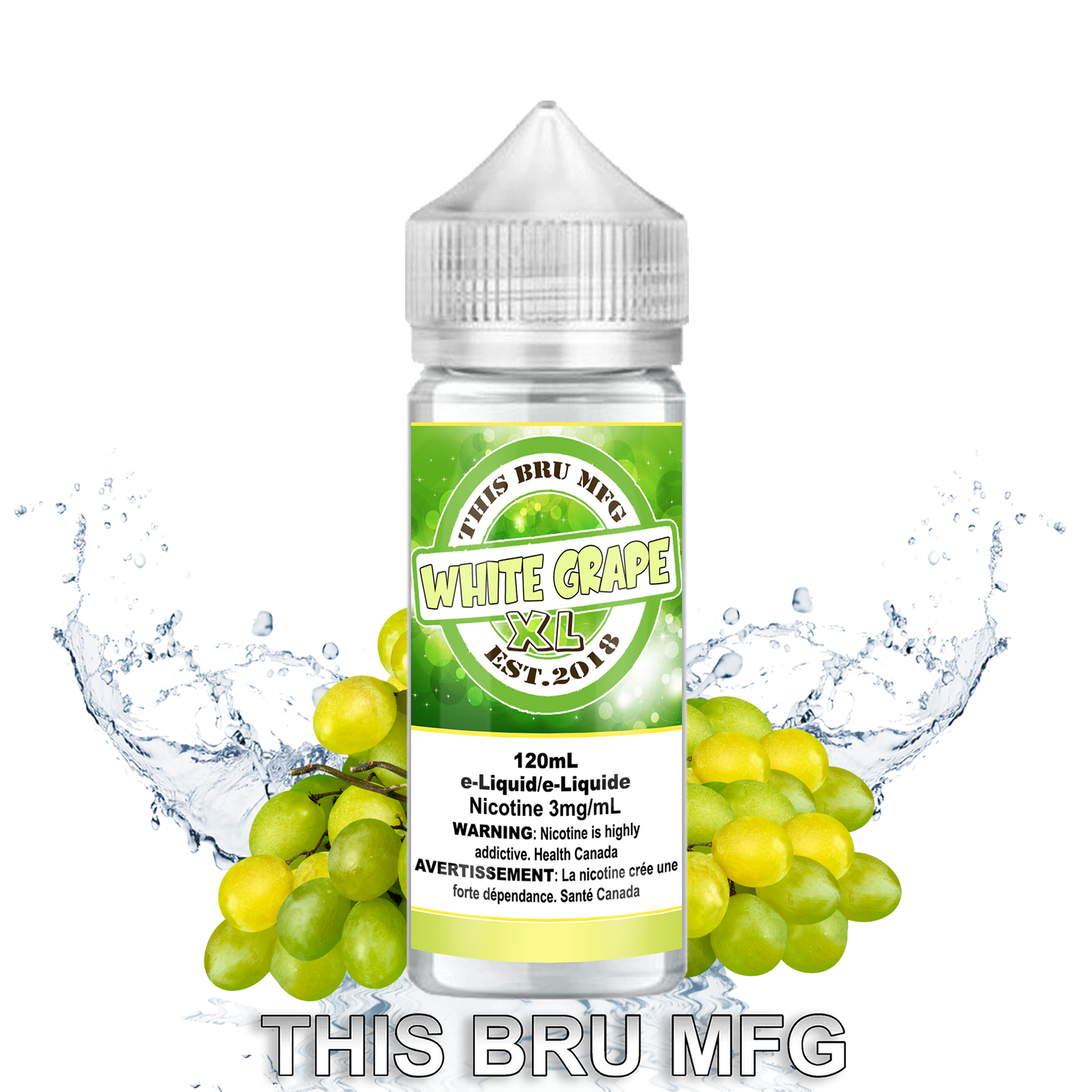 THIS BRU MFG - WHITE GRAPE 120ML