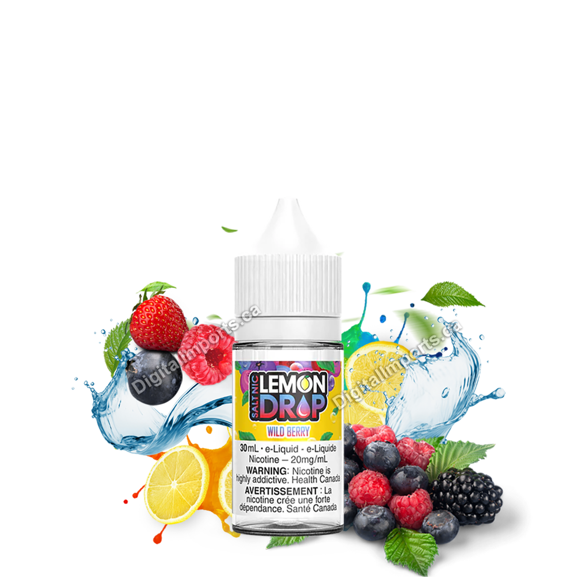 LEMON DROP SALT - WILD BERRY 30ML