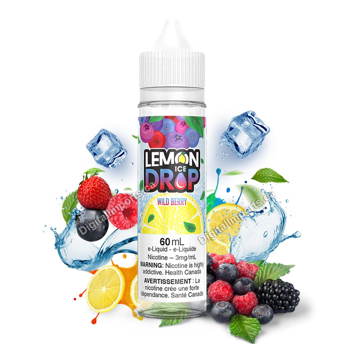 LEMON DROP - WILD BERRY ICE 60ML