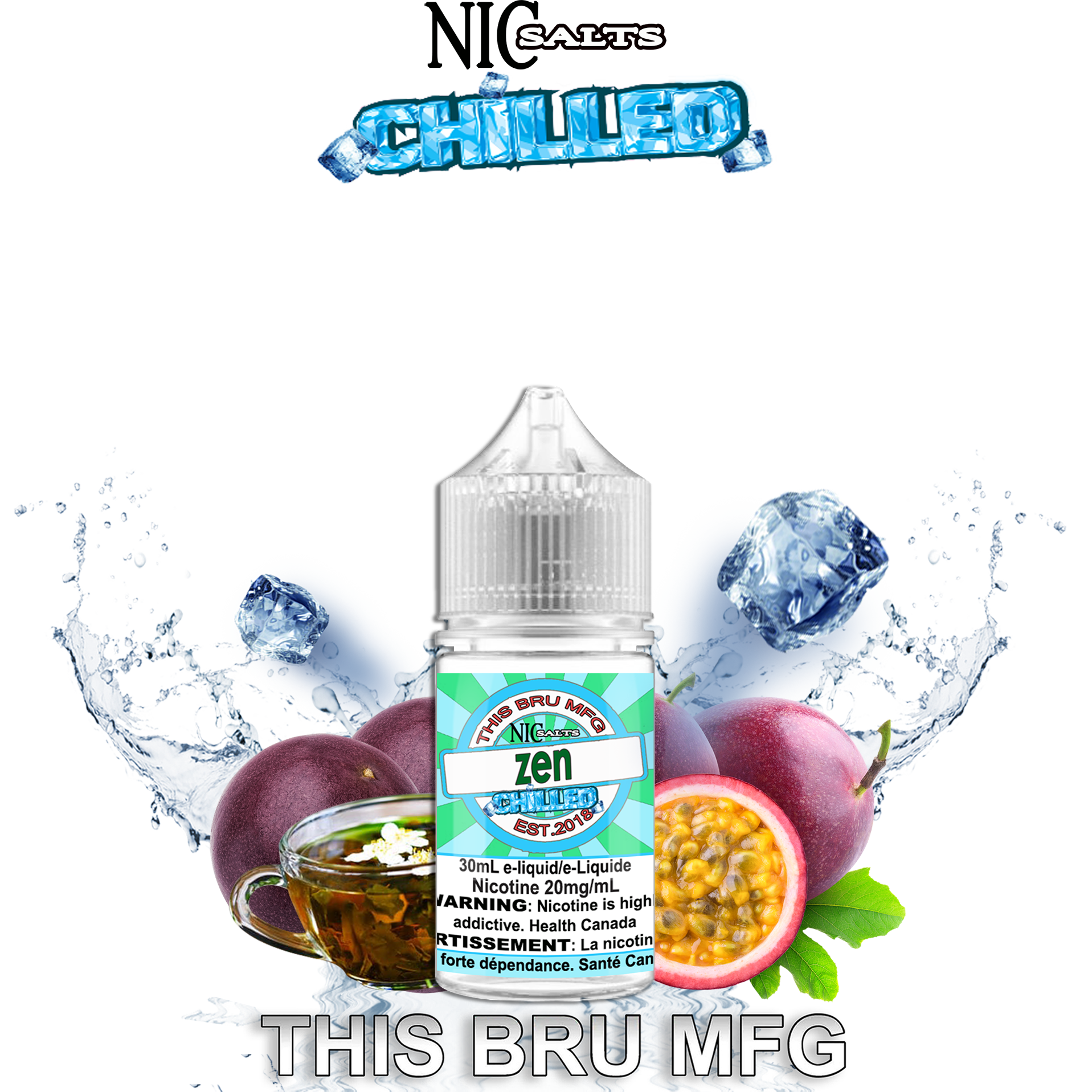 CUSTOM THIS BRU MFG SALT - ZEN CHILLED